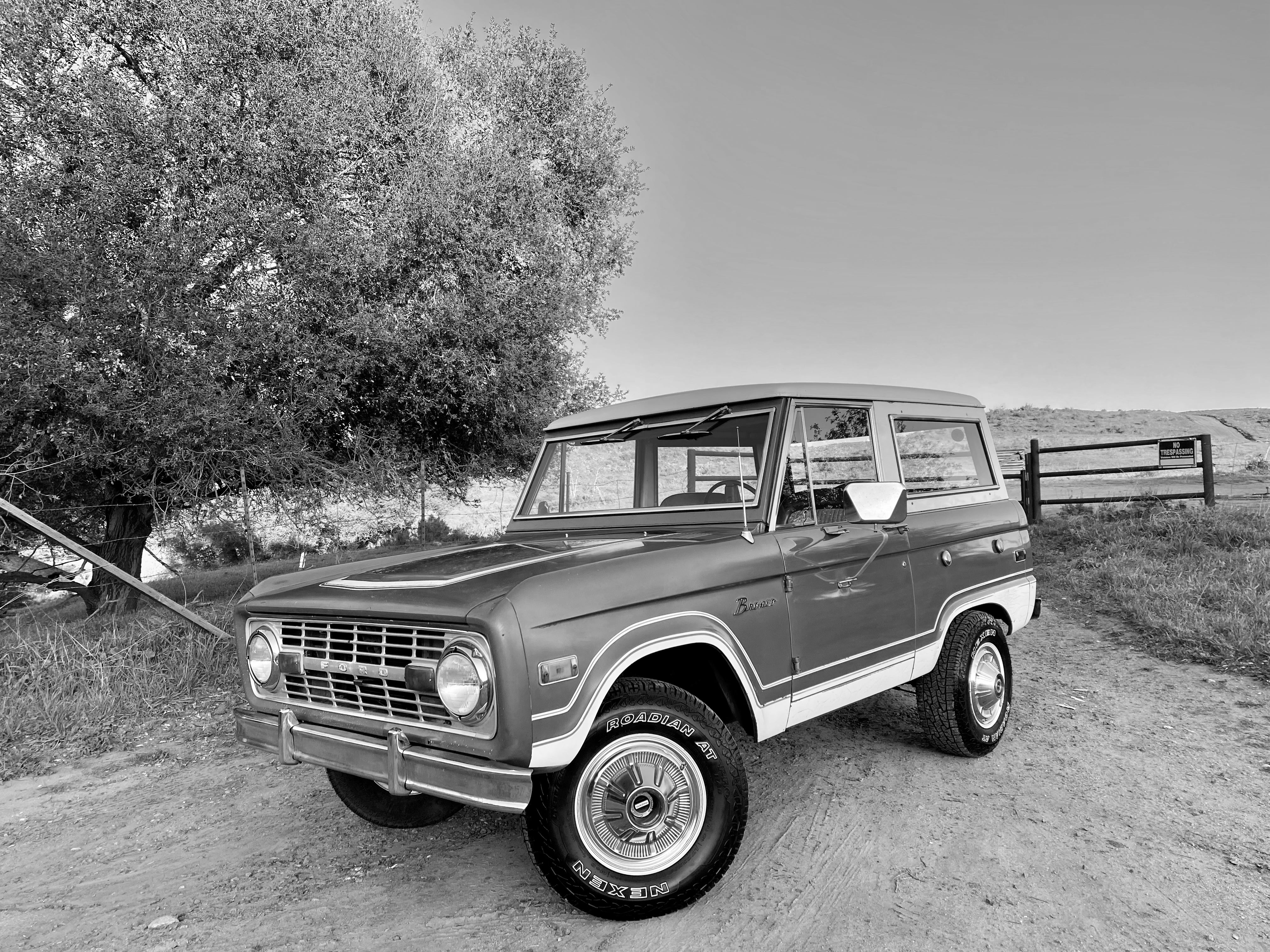 1975 Ford Bronco Copper FINE ART PRINT