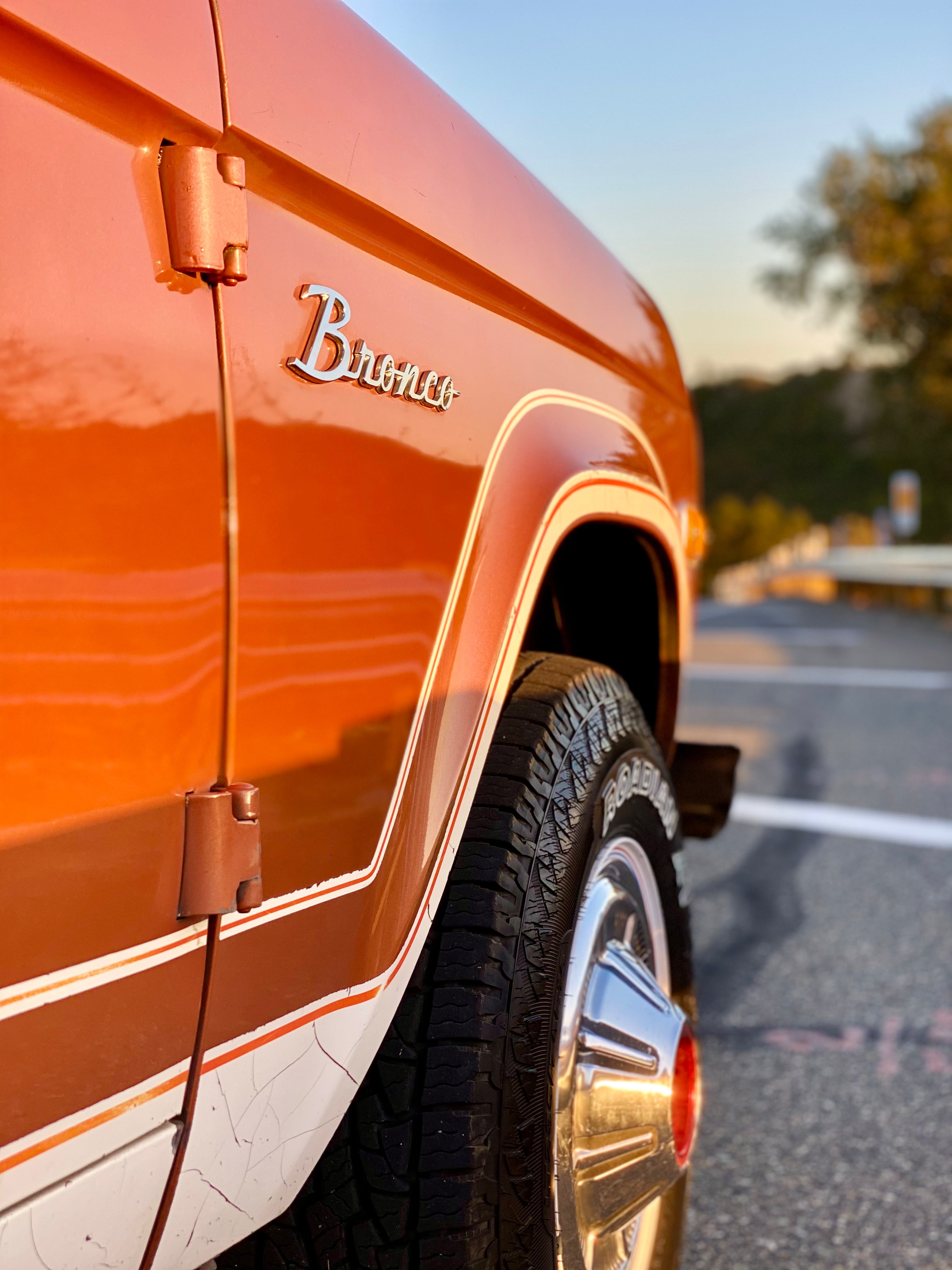 1975 Ford Bronco Copper FINE ART PRINT