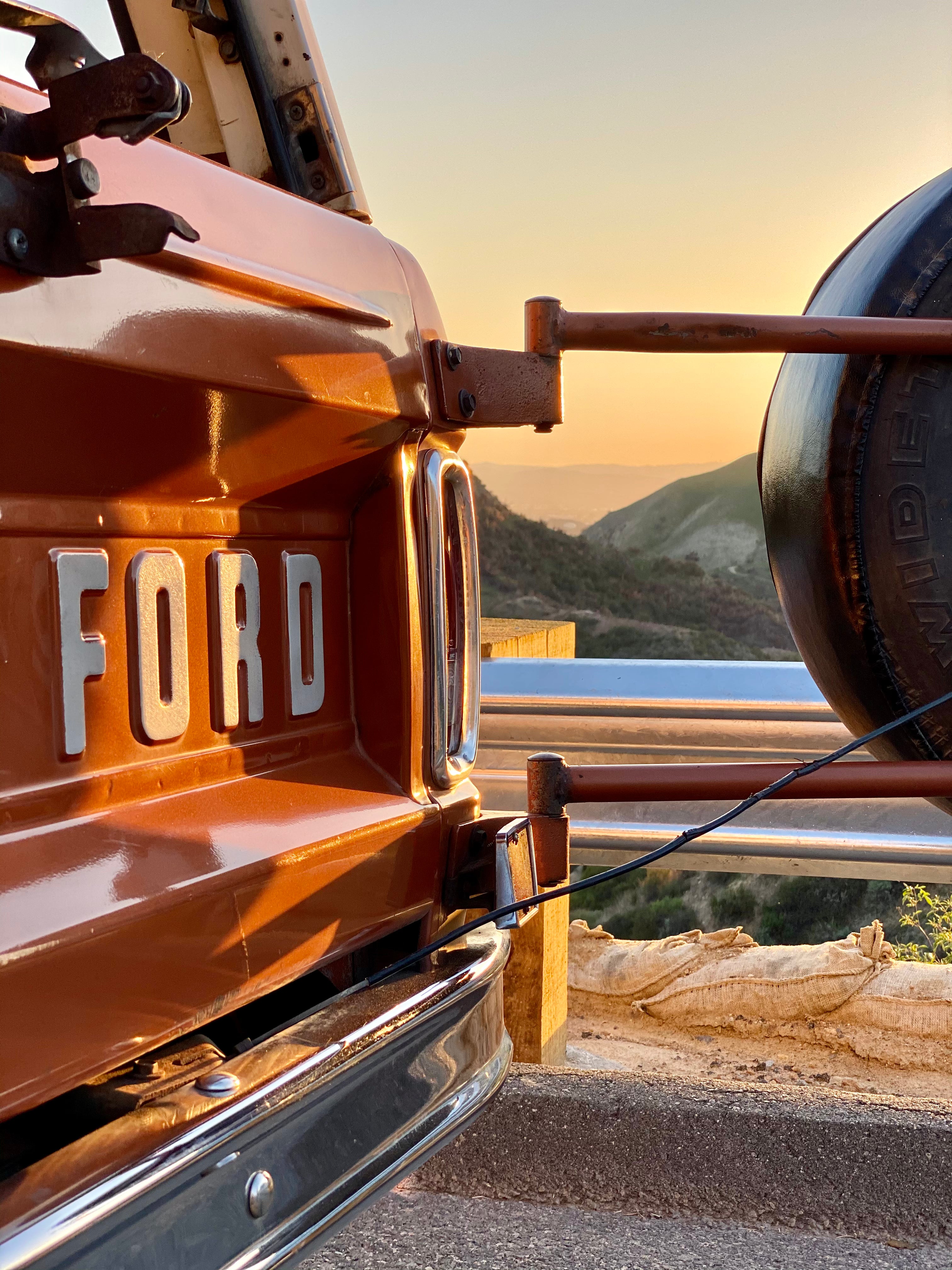 1975 Ford Bronco Copper FINE ART PRINT