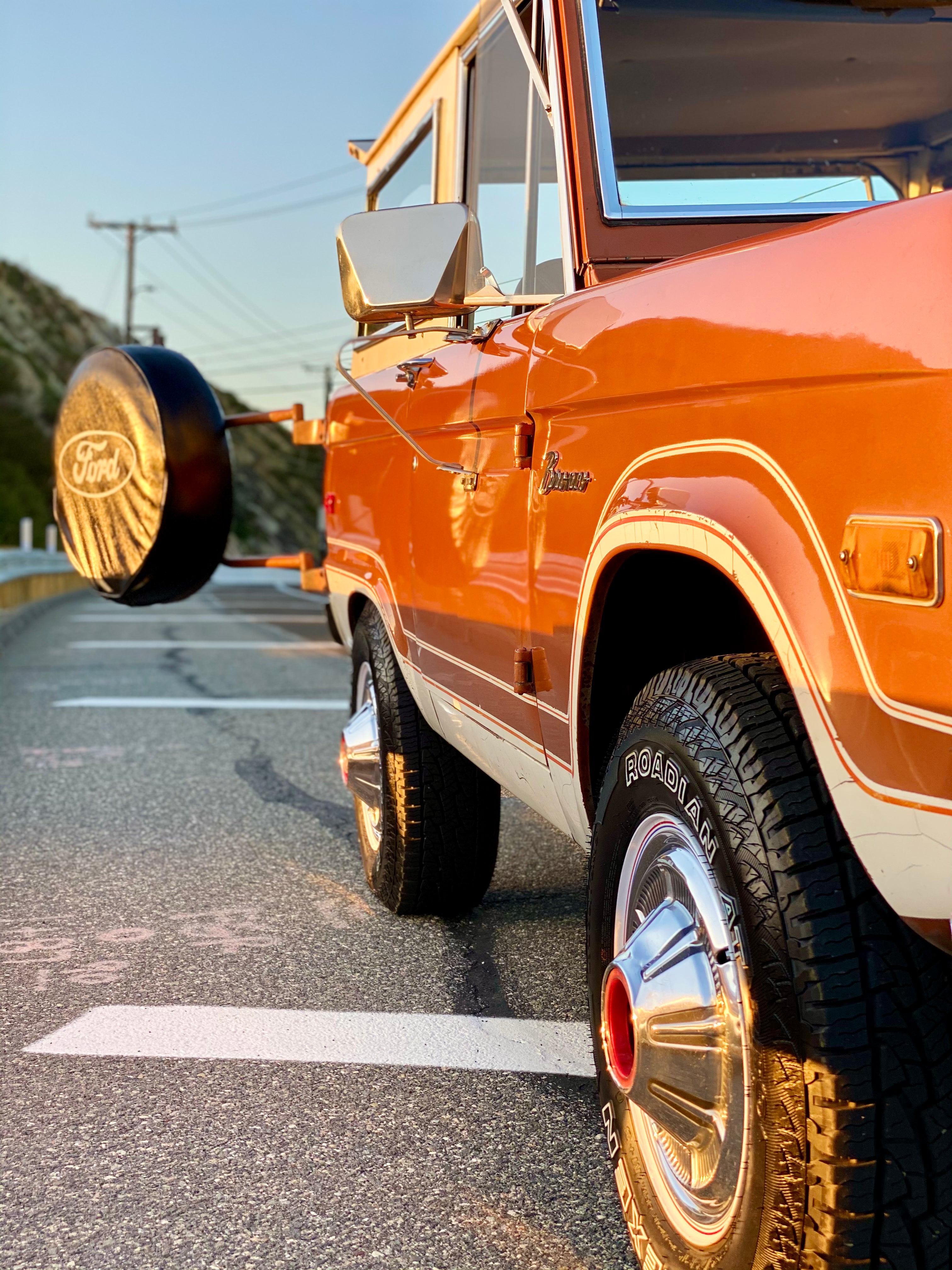 1975 Ford Bronco Copper FINE ART PRINT