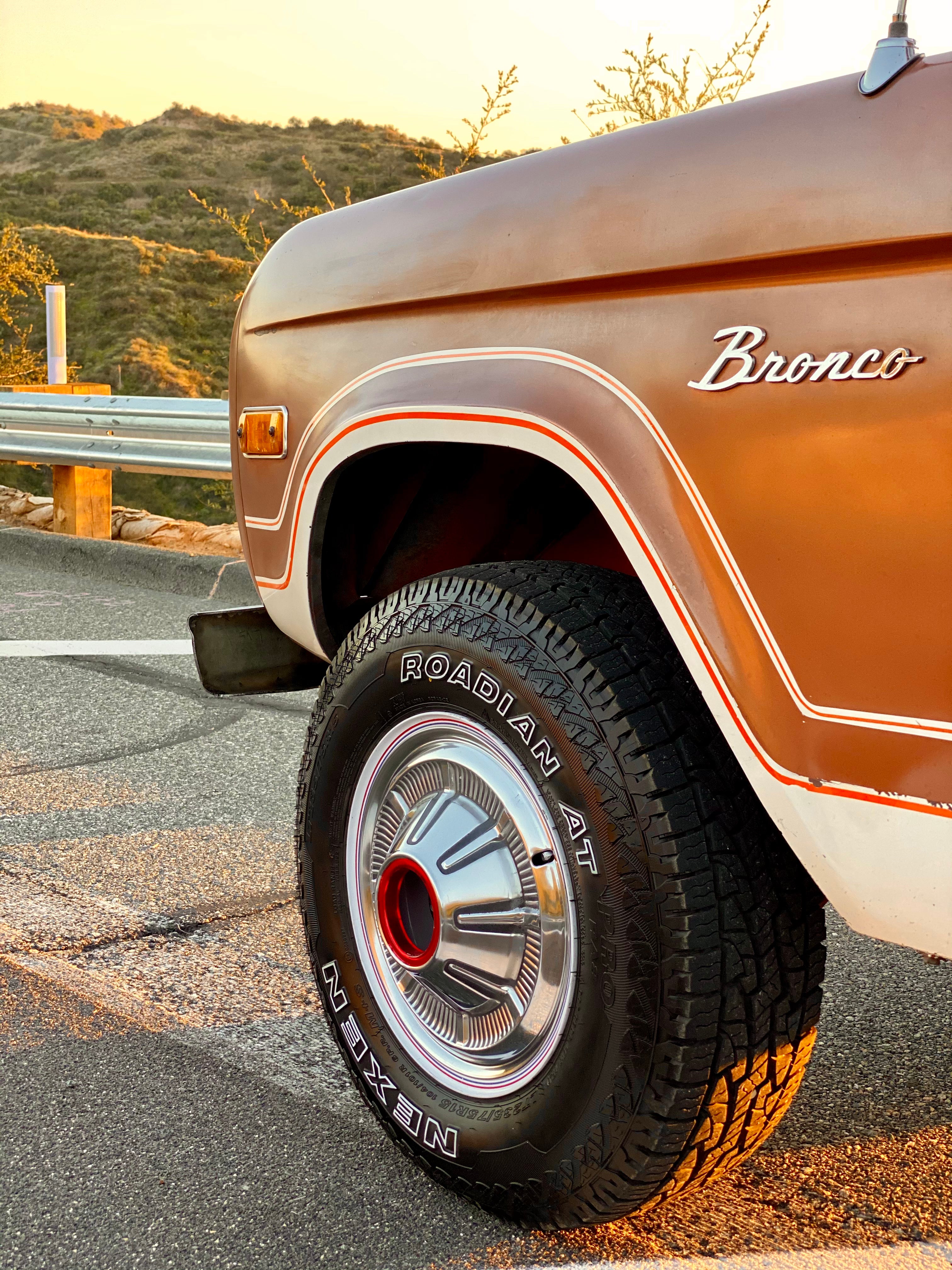 1975 Ford Bronco Copper FINE ART PRINT