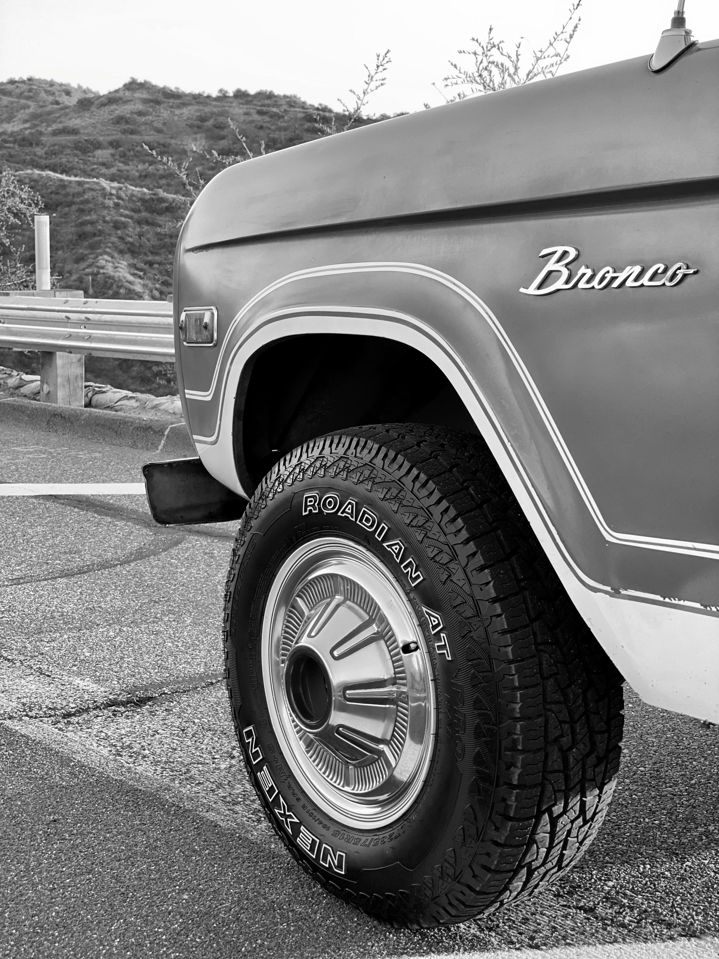 1975 Ford Bronco Copper FINE ART PRINT