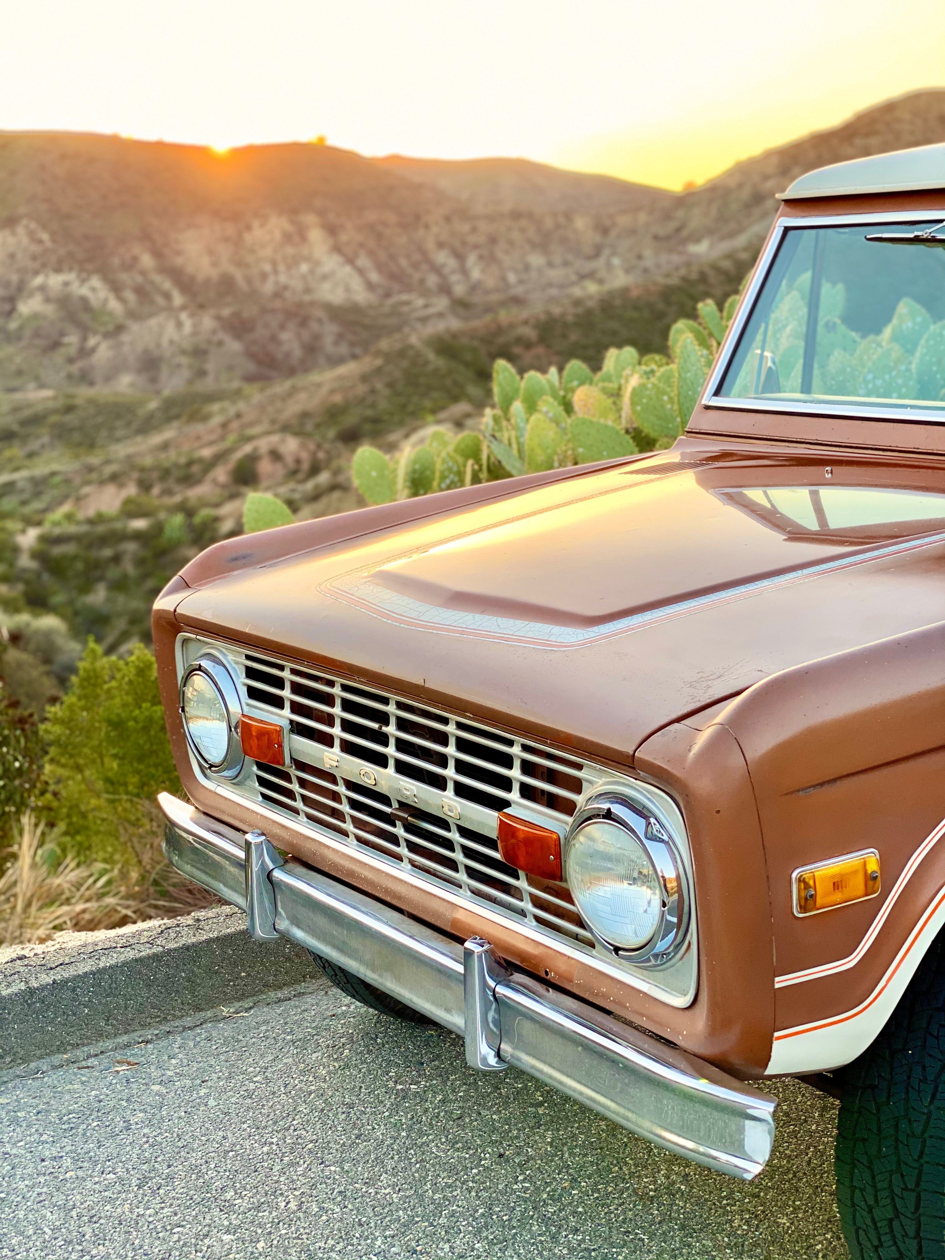 1975 Ford Bronco Copper FINE ART PRINT