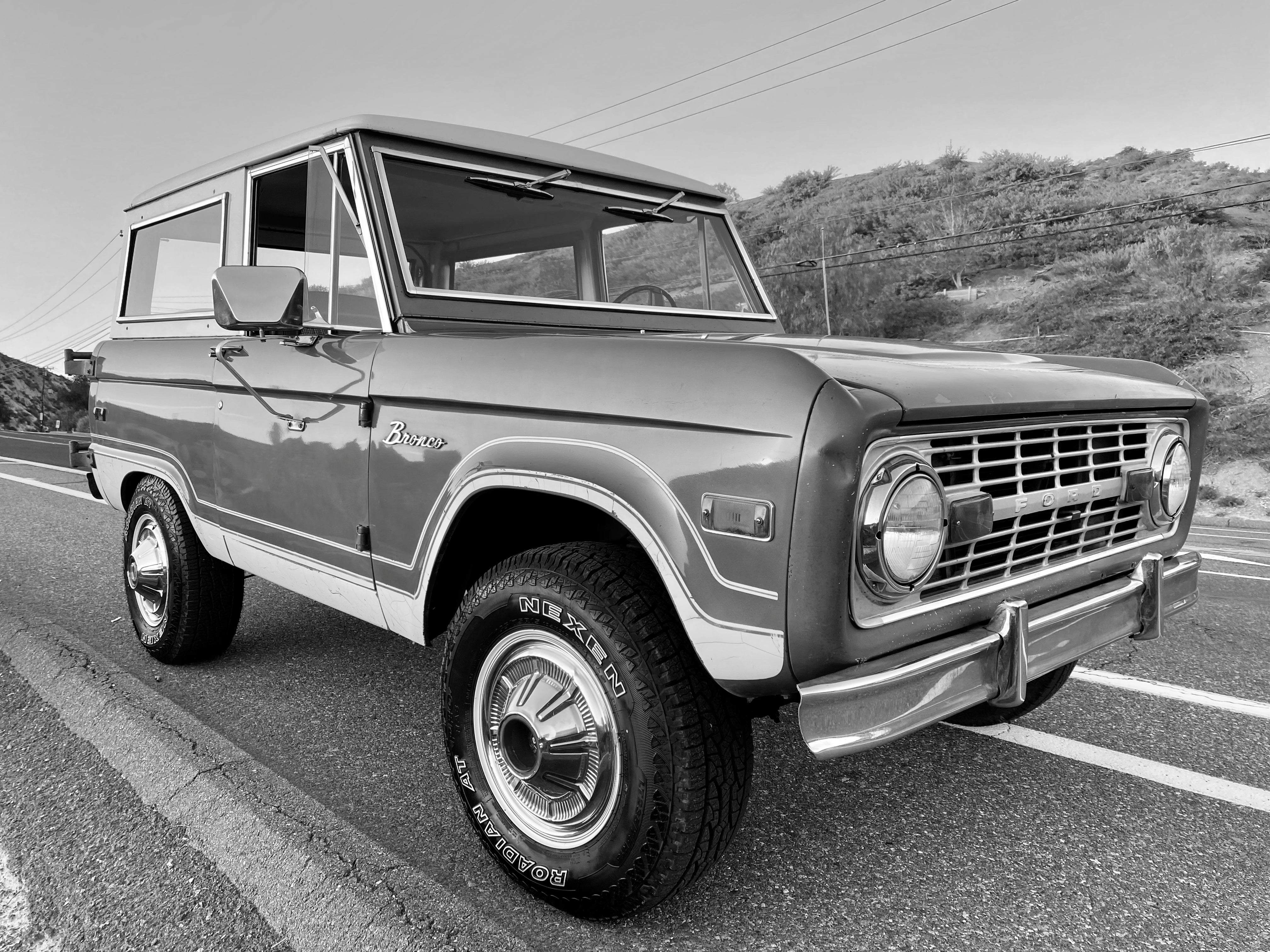 1975 Ford Bronco Copper FINE ART PRINT