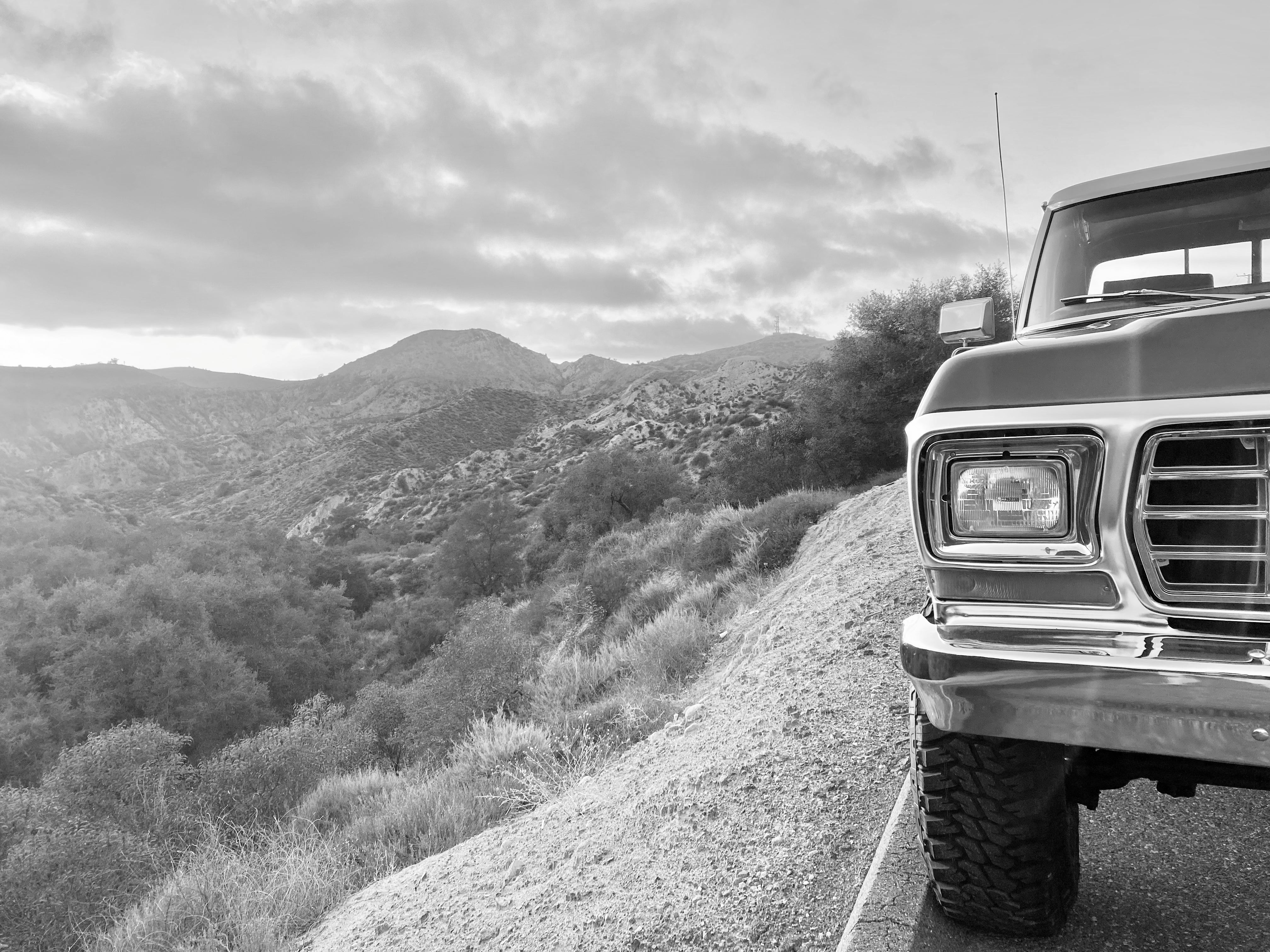 1978 Ford F-250 Crew Cab 4x4 Green FINE ART PRINT