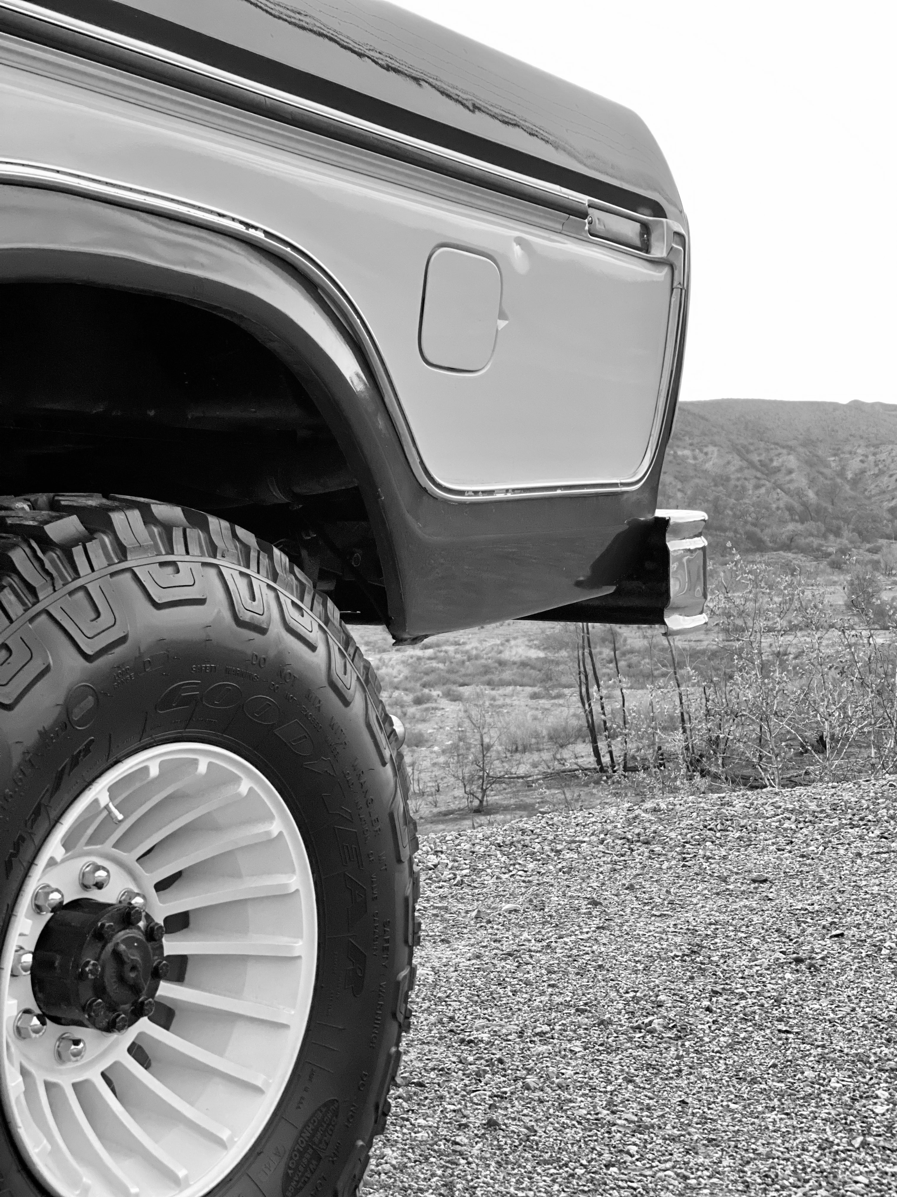 1978 Ford F-250 Crew Cab 4x4 Green FINE ART PRINT