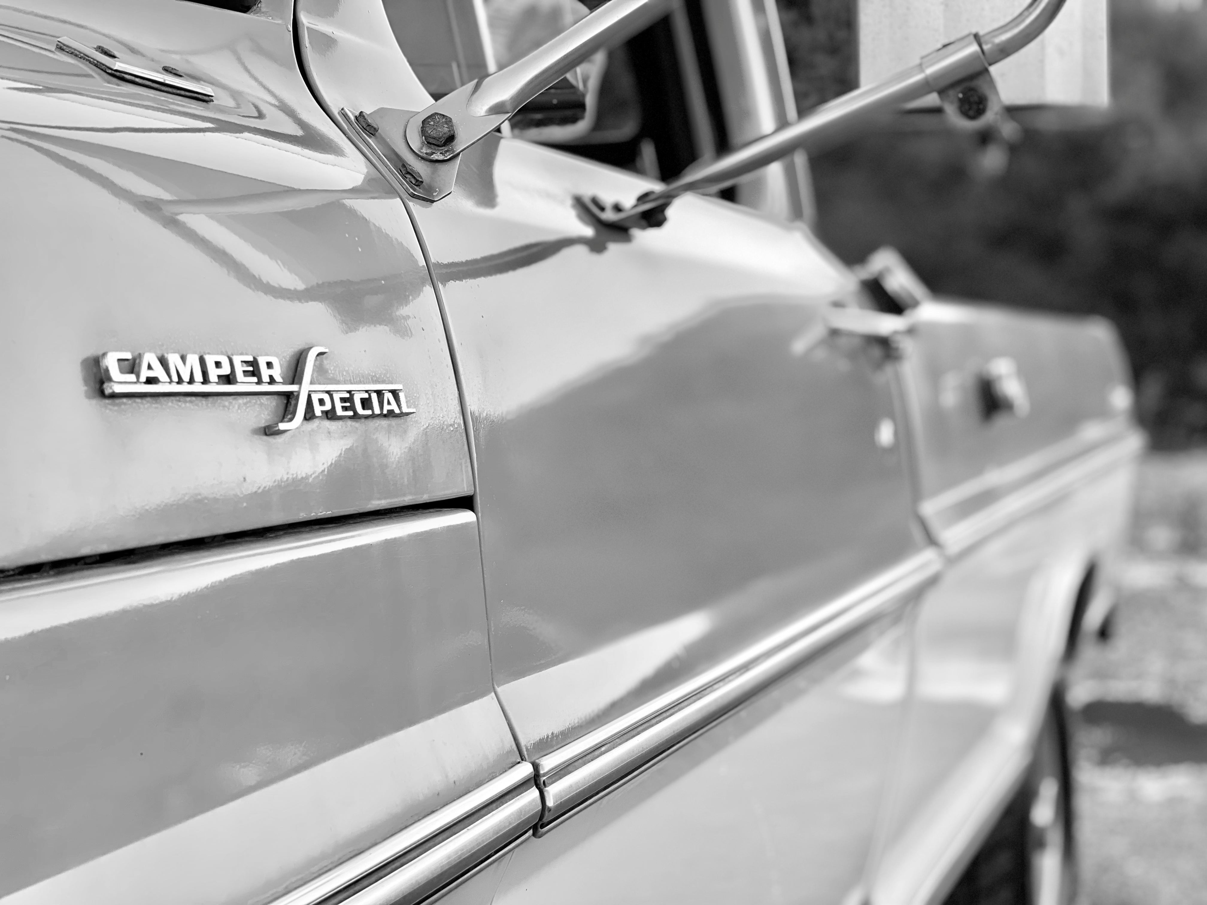 1967 Ford F-250 Lunar Green Camper Special FINE ART PRINT