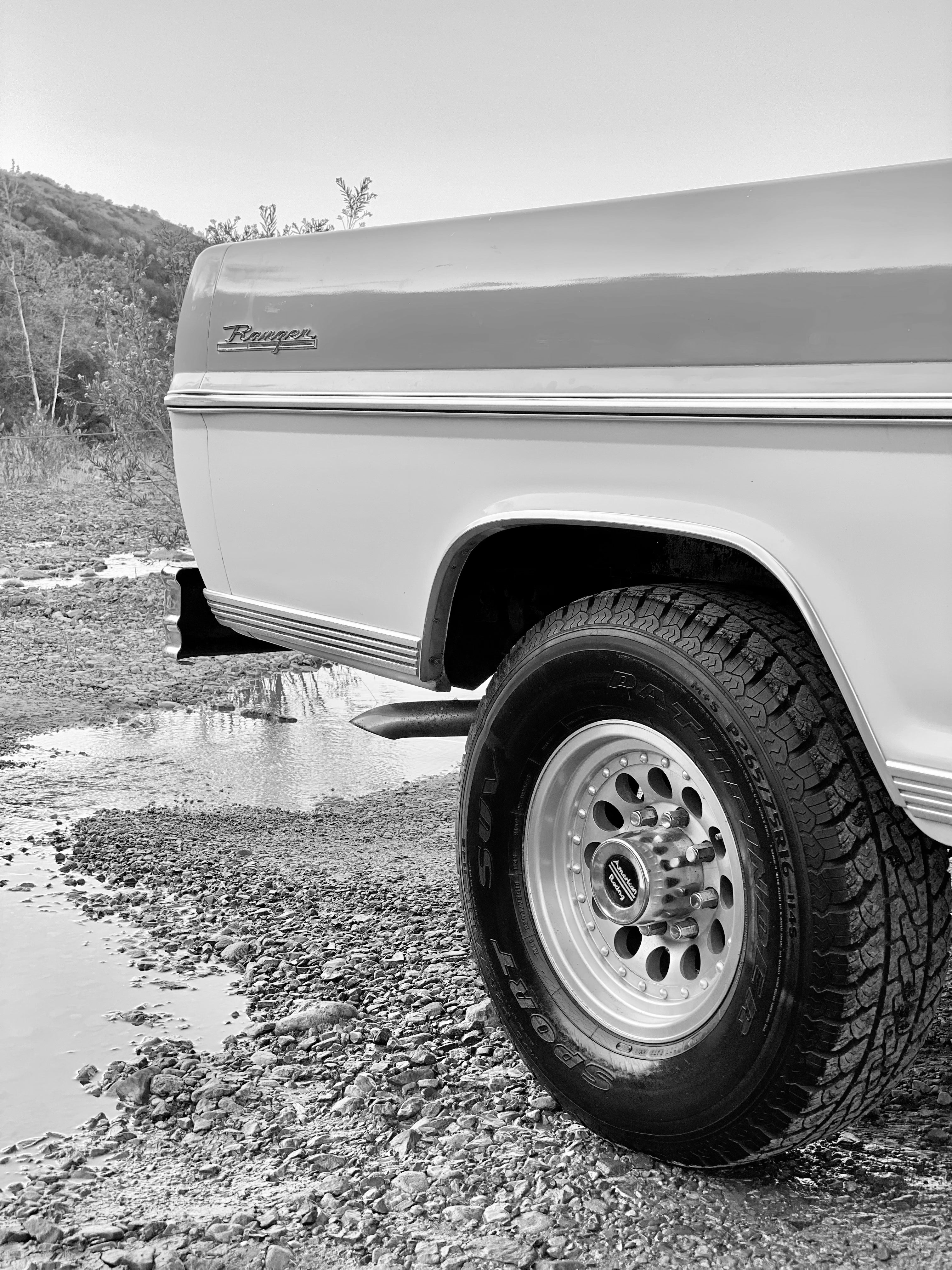 1967 Ford F-250 Lunar Green Camper Special FINE ART PRINT