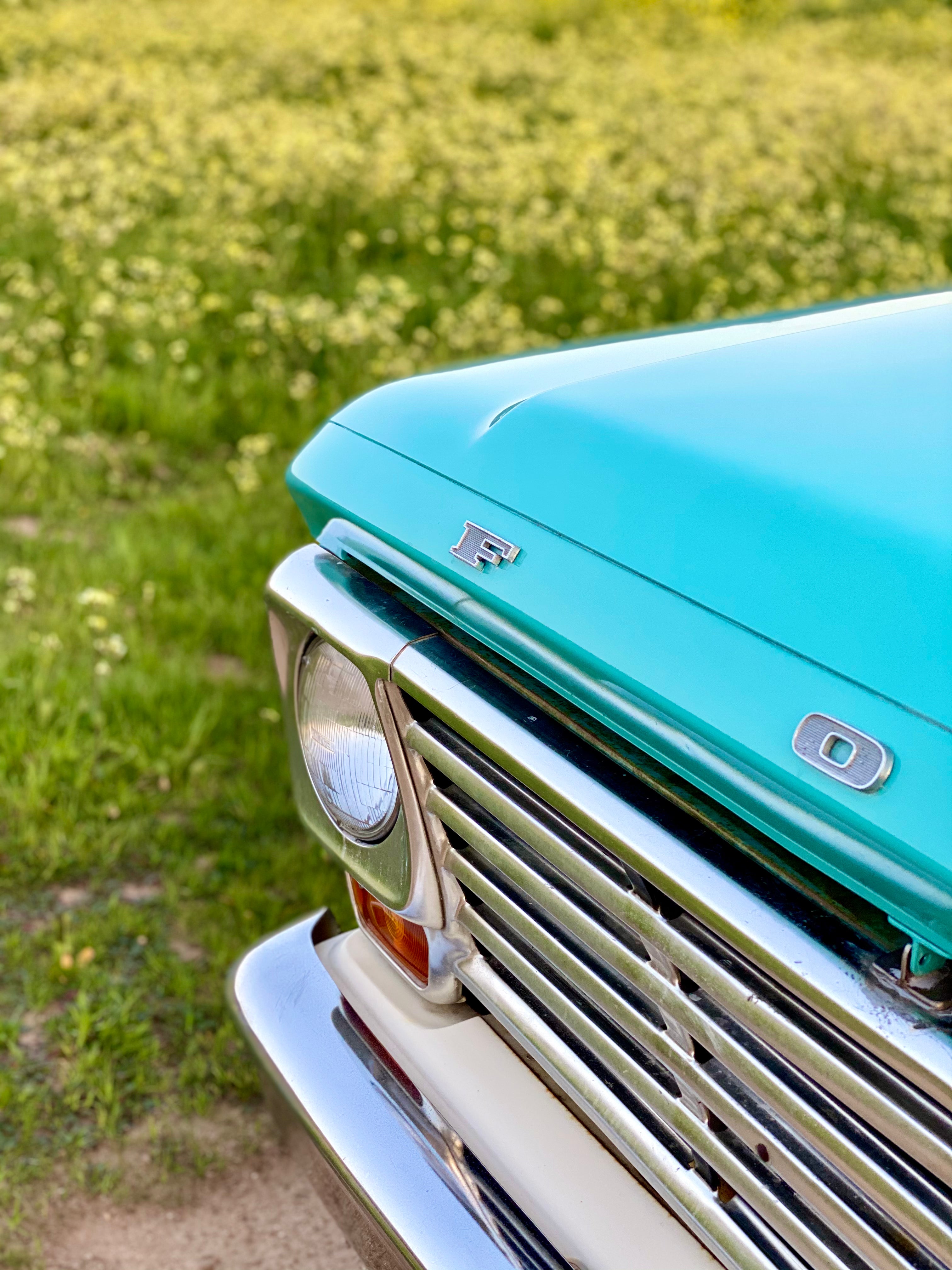 1967 Ford F-250 Lunar Green Camper Special FINE ART PRINT