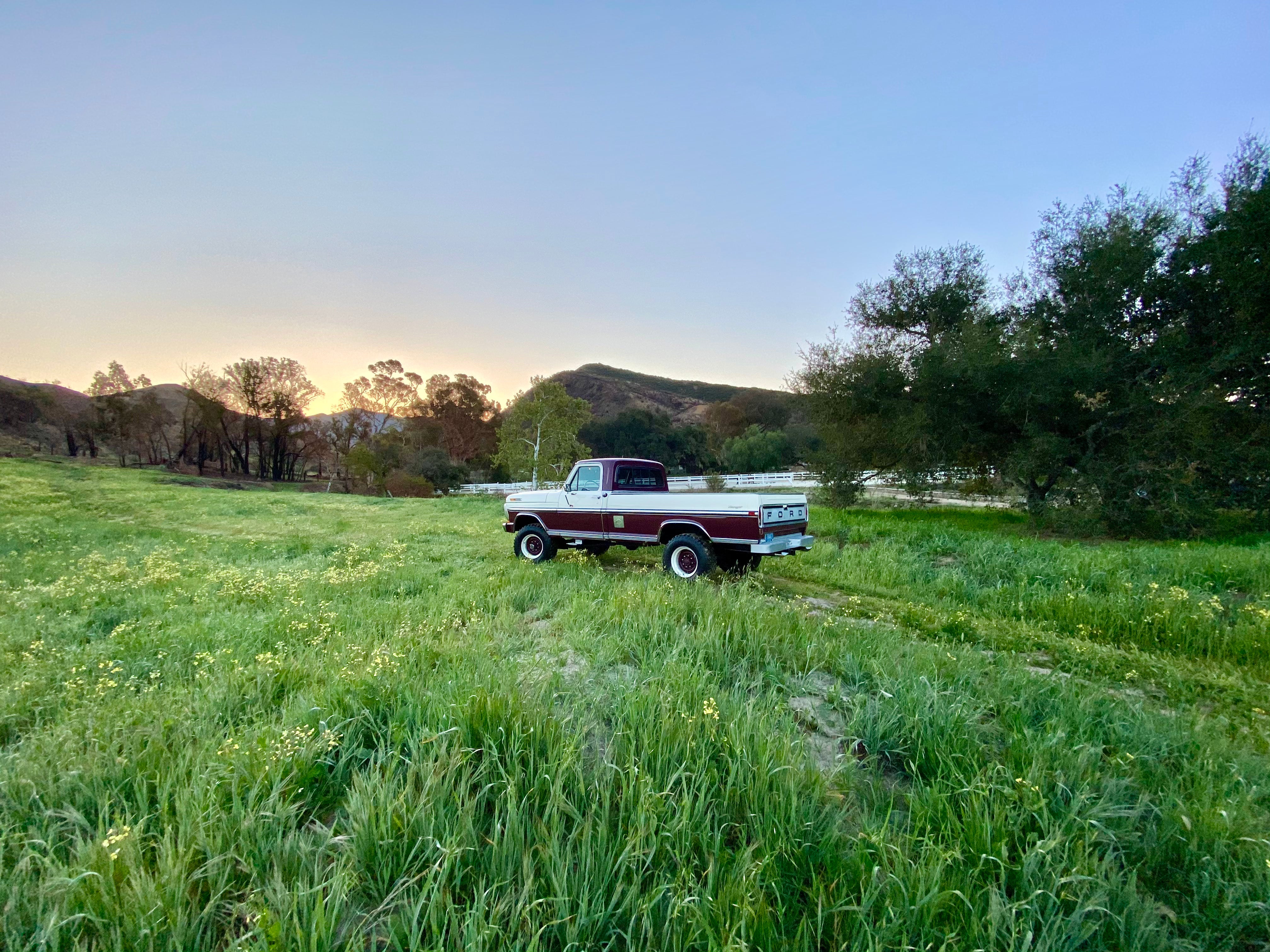 1971 Ford F-250 4x4 Highboy FINE ART PRINT