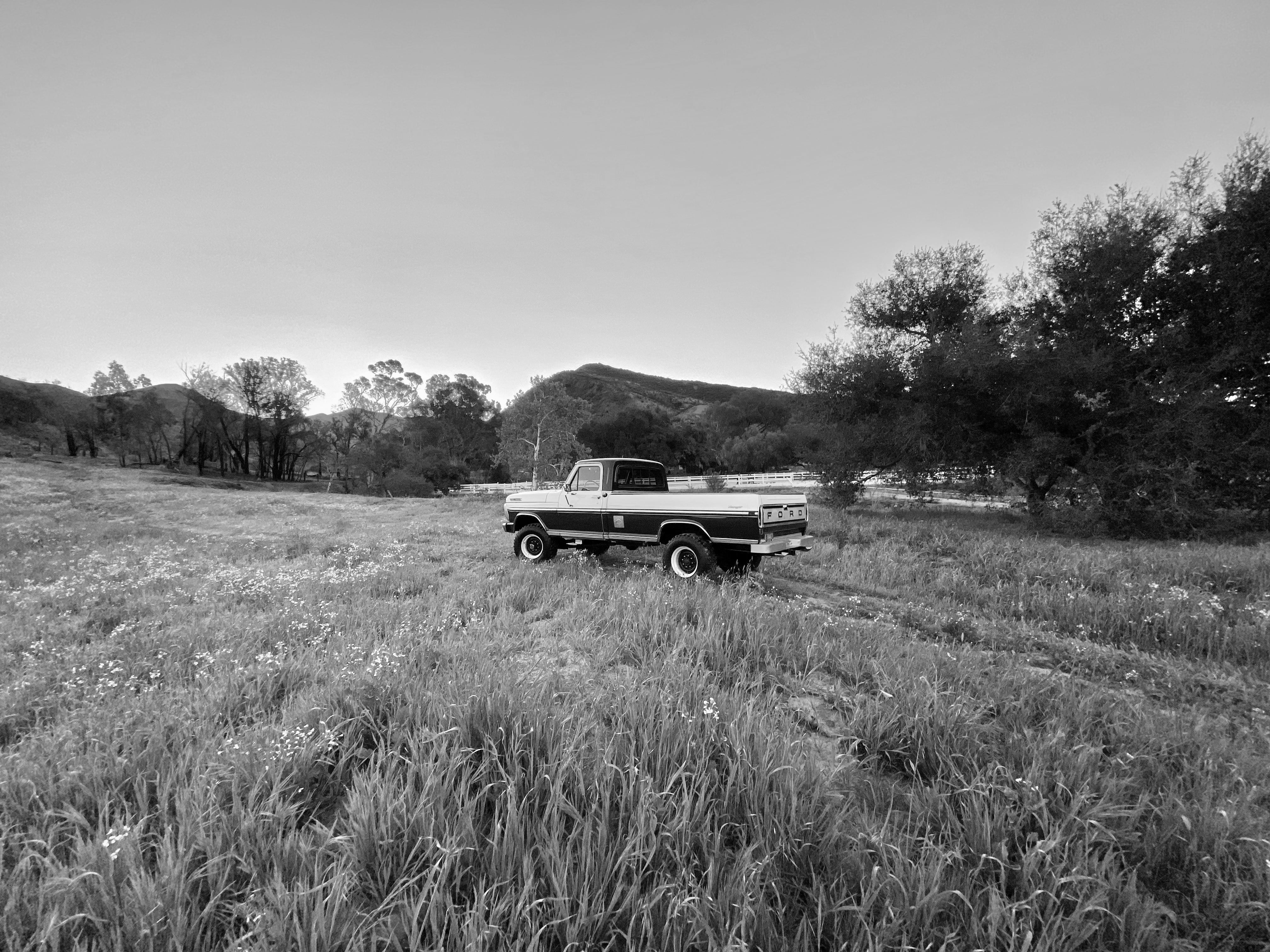 1971 Ford F-250 4x4 Highboy FINE ART PRINT