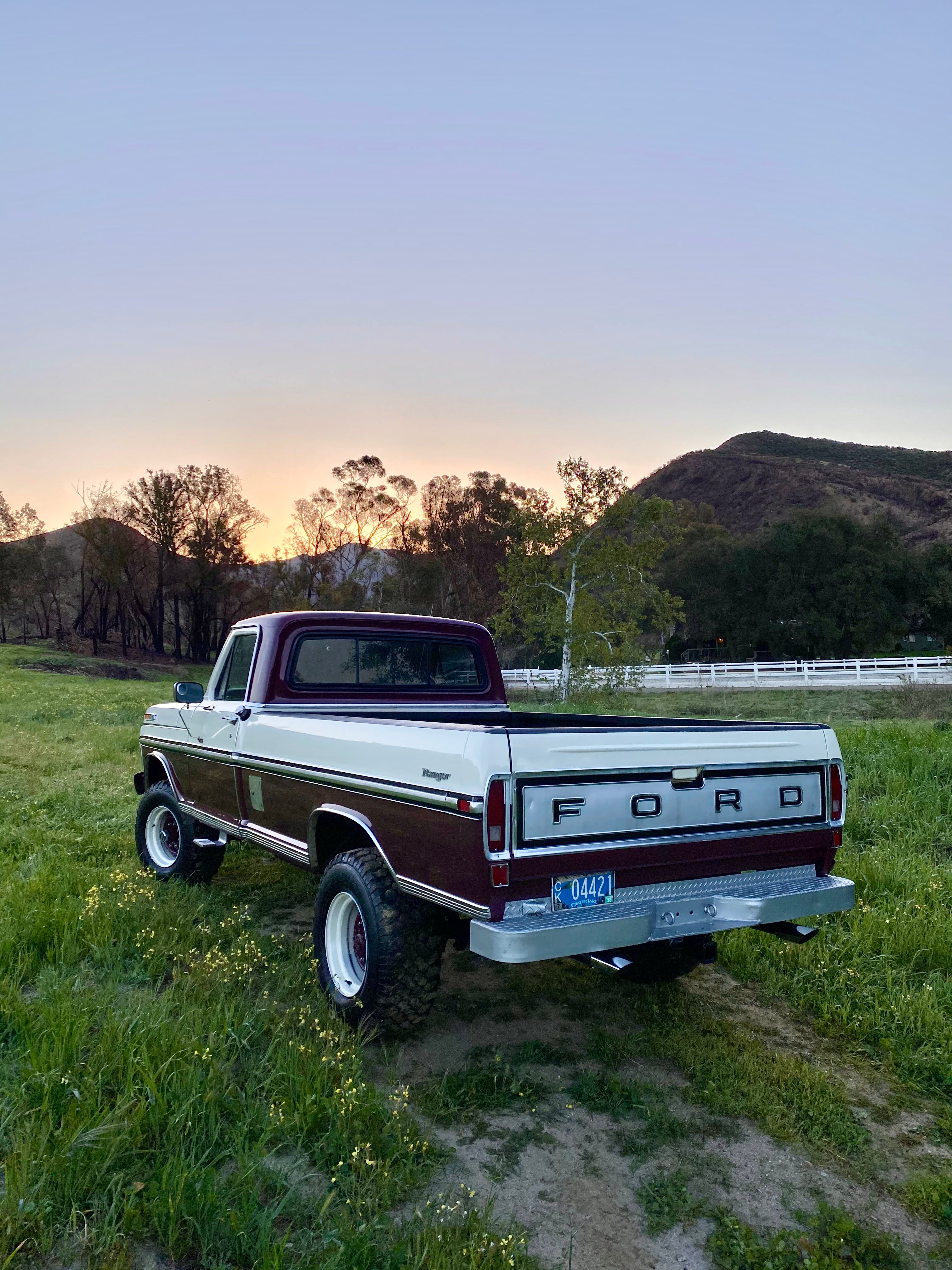 1971 Ford F-250 4x4 Highboy FINE ART PRINT