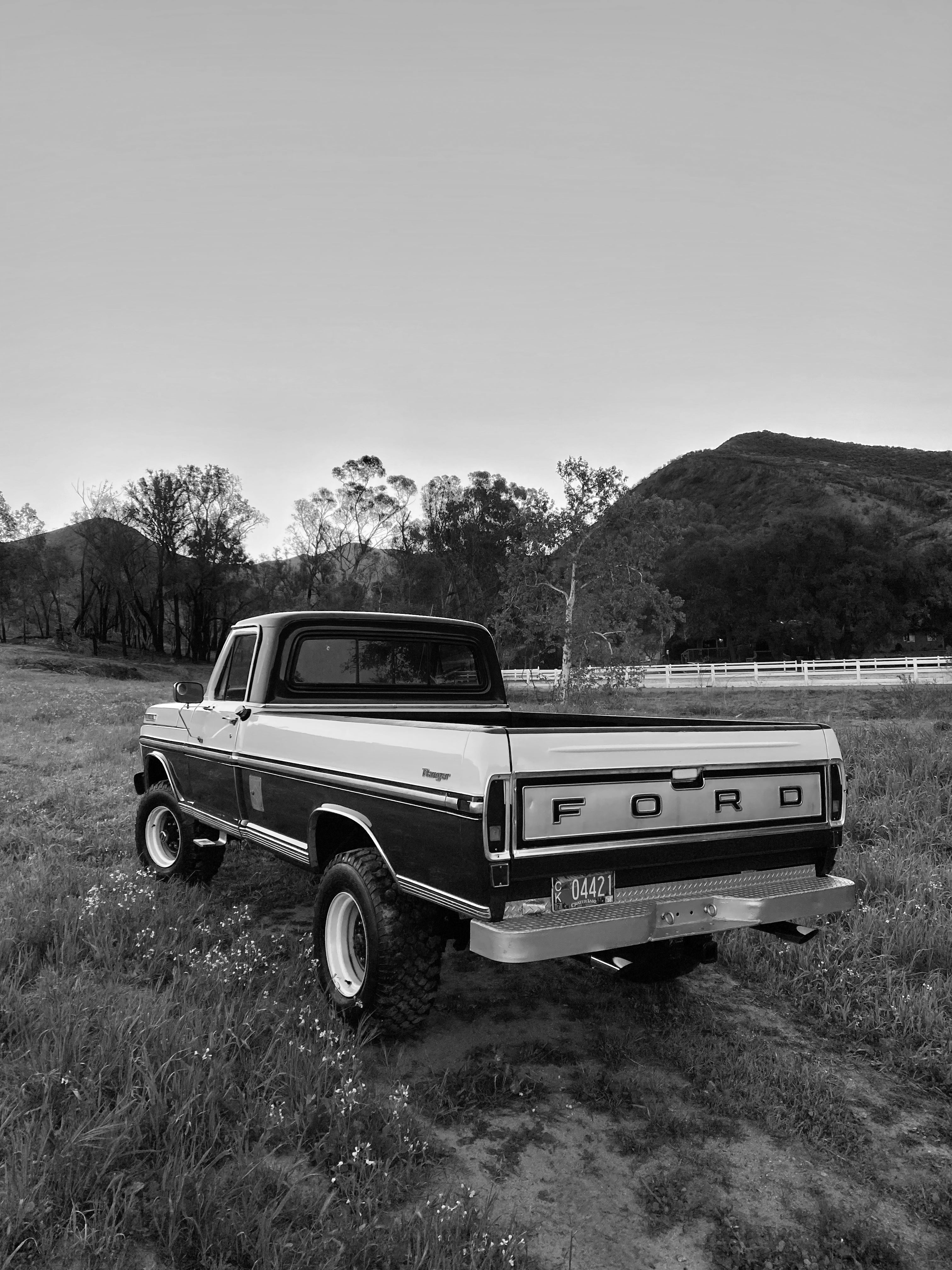 1971 Ford F-250 4x4 Highboy FINE ART PRINT