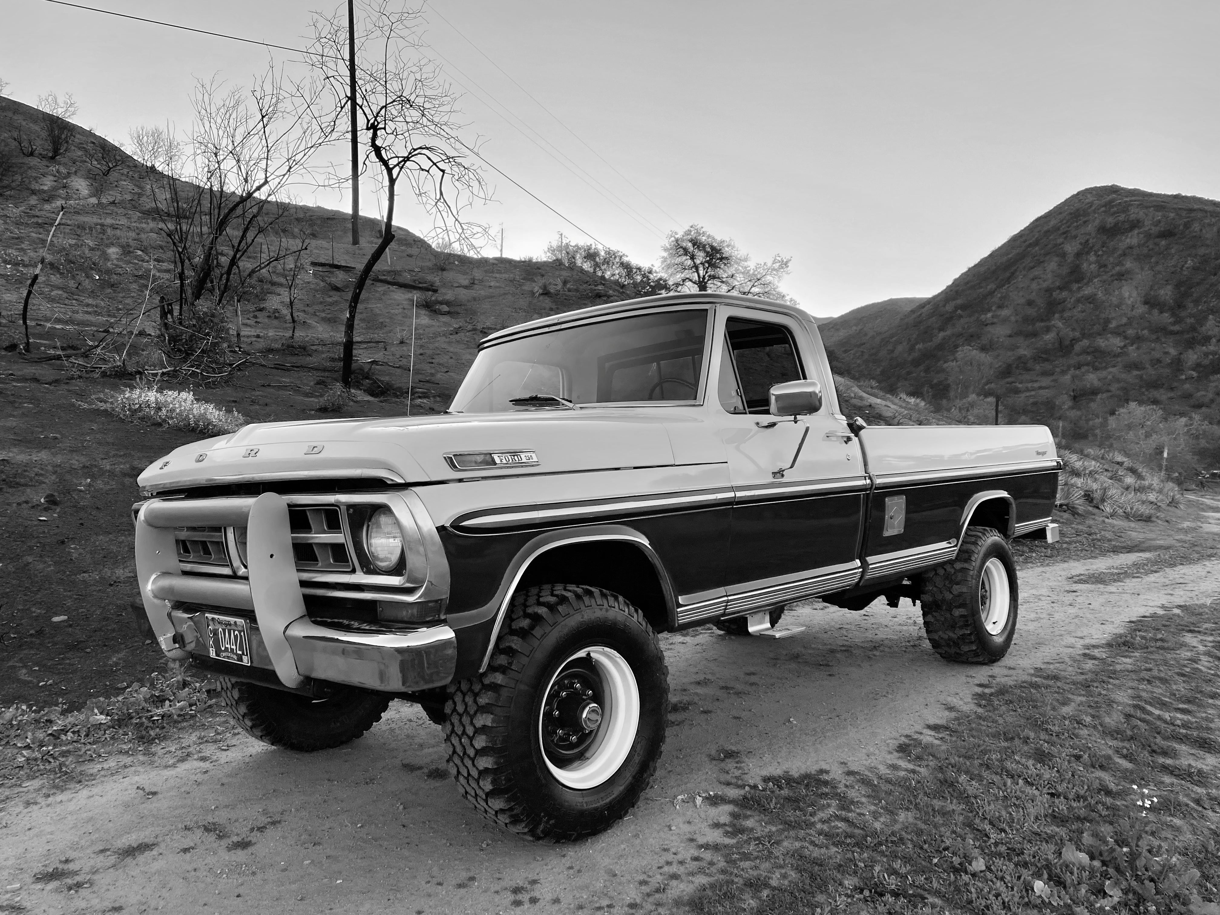 1971 Ford F-250 4x4 Highboy FINE ART PRINT