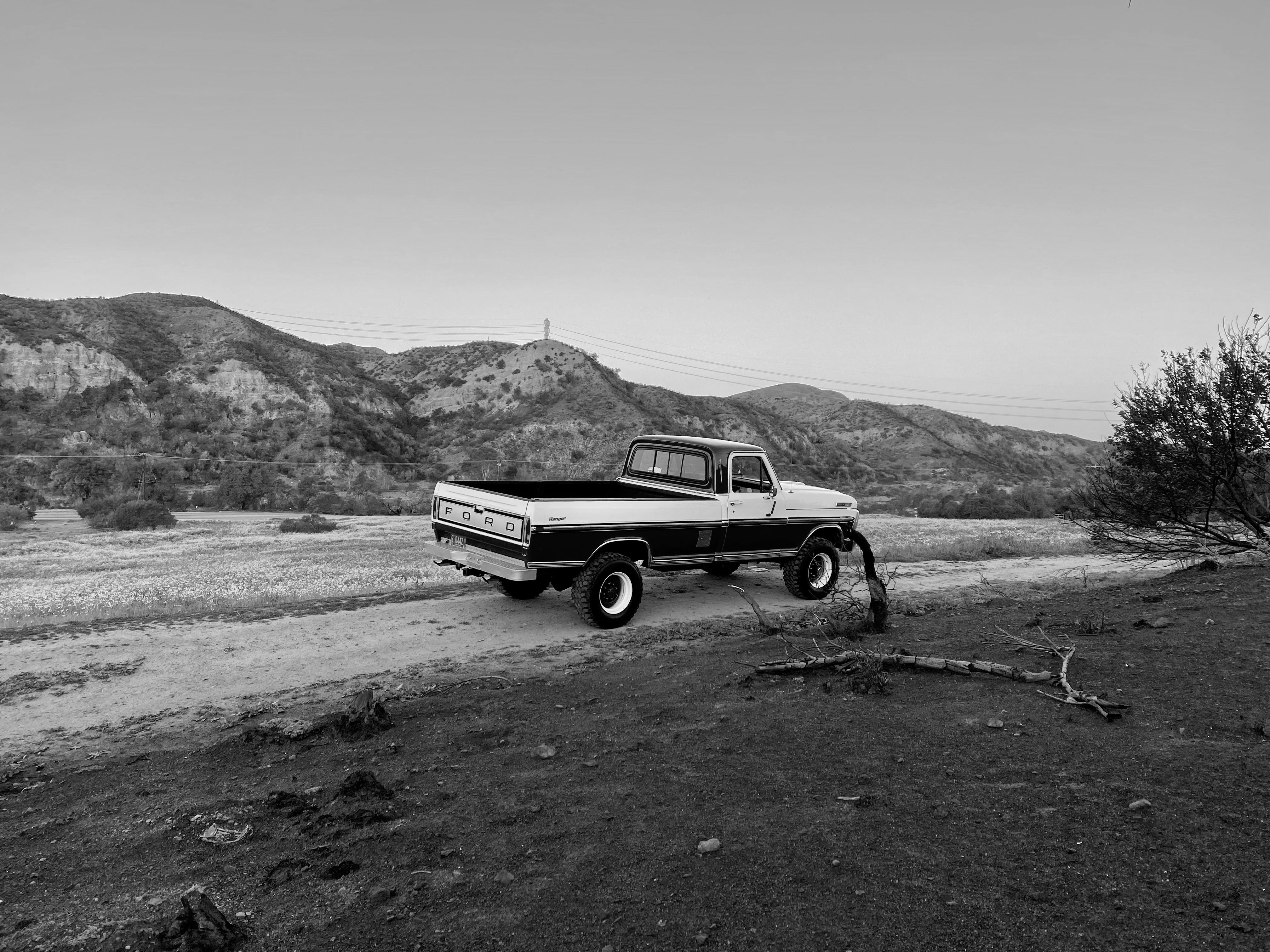 1971 Ford F-250 4x4 Highboy FINE ART PRINT