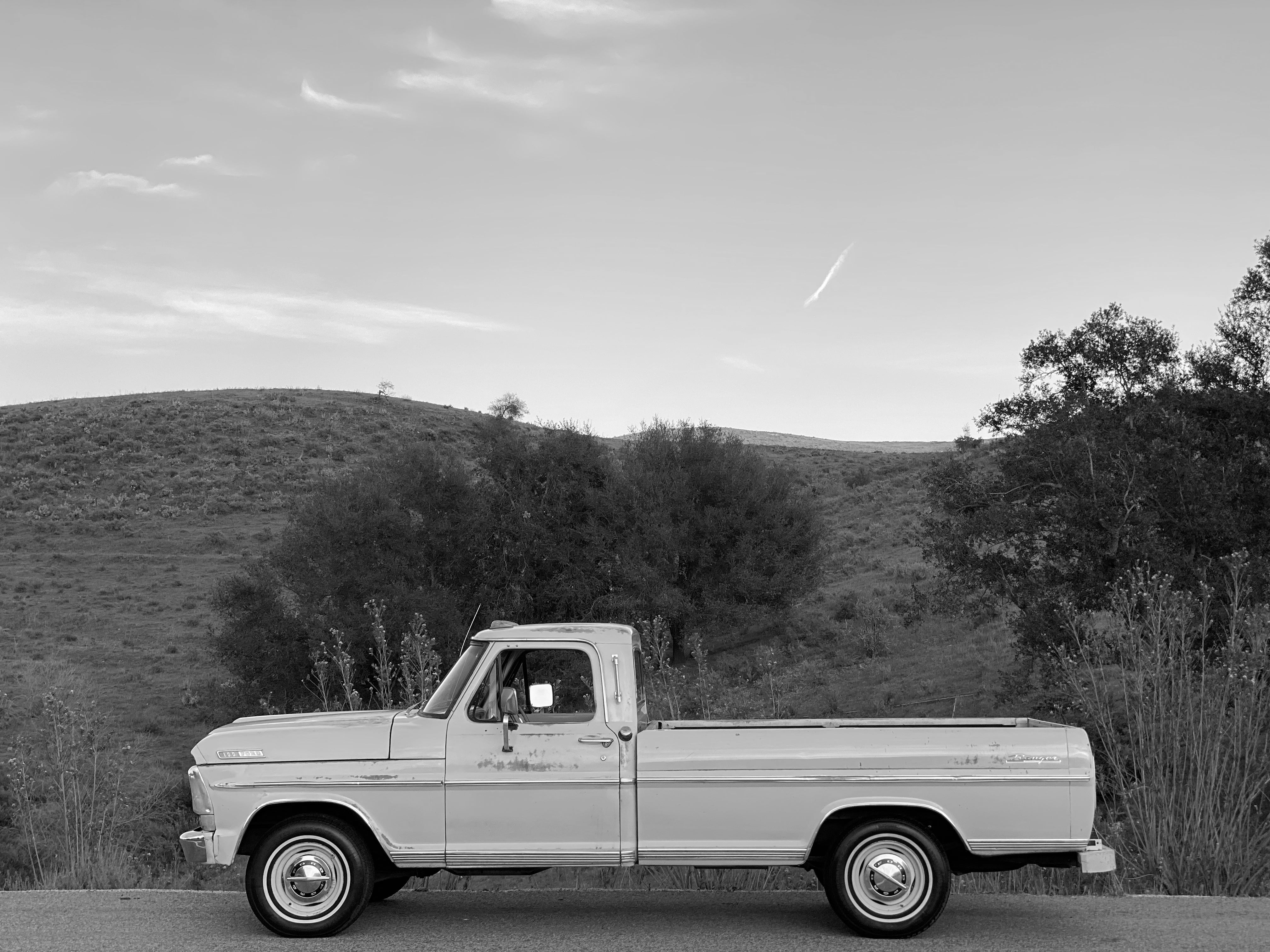 1967 Ford F-100 Frost Turquoise FINE ART PRINT