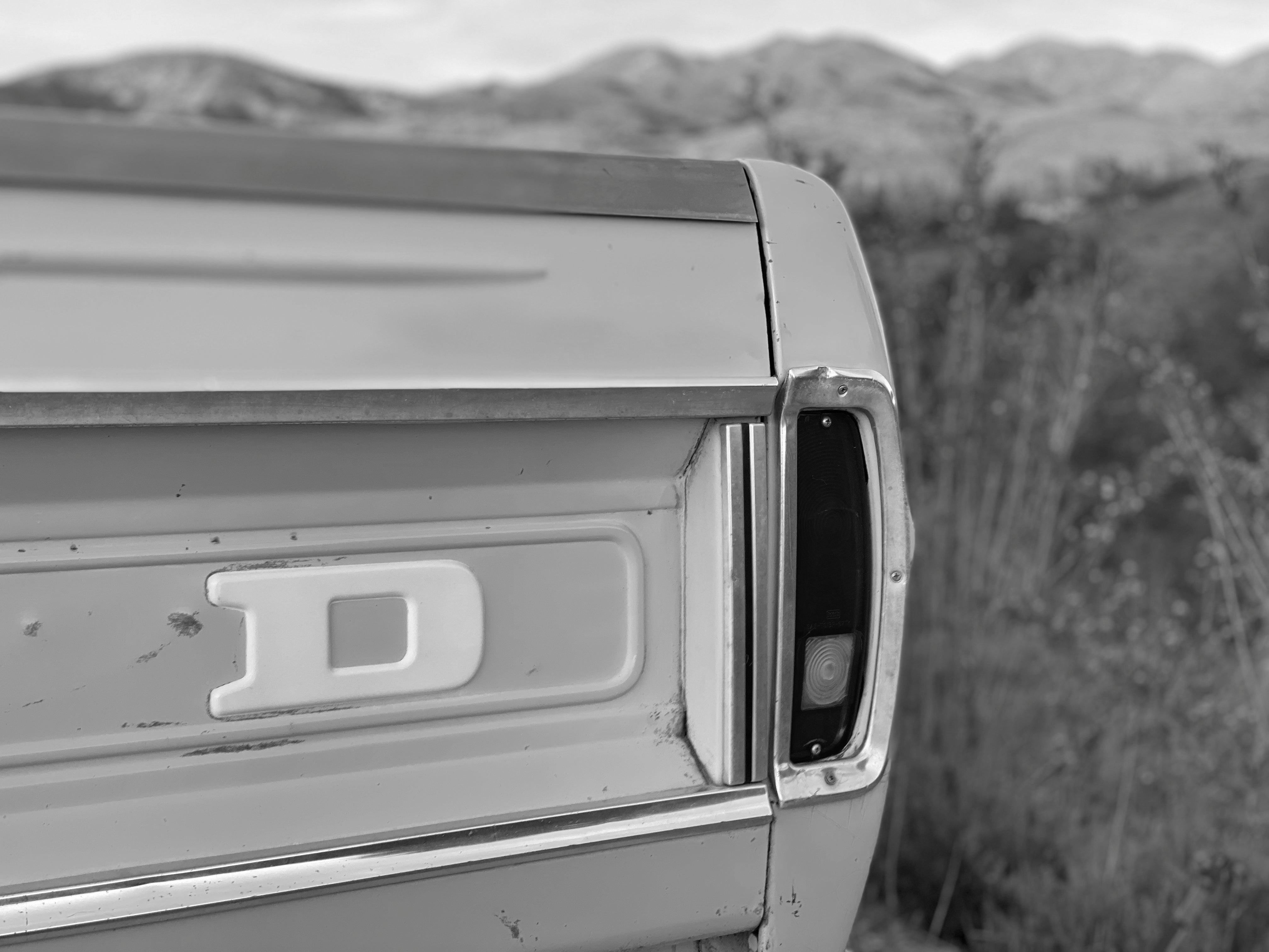 1967 Ford F-100 Frost Turquoise FINE ART PRINT