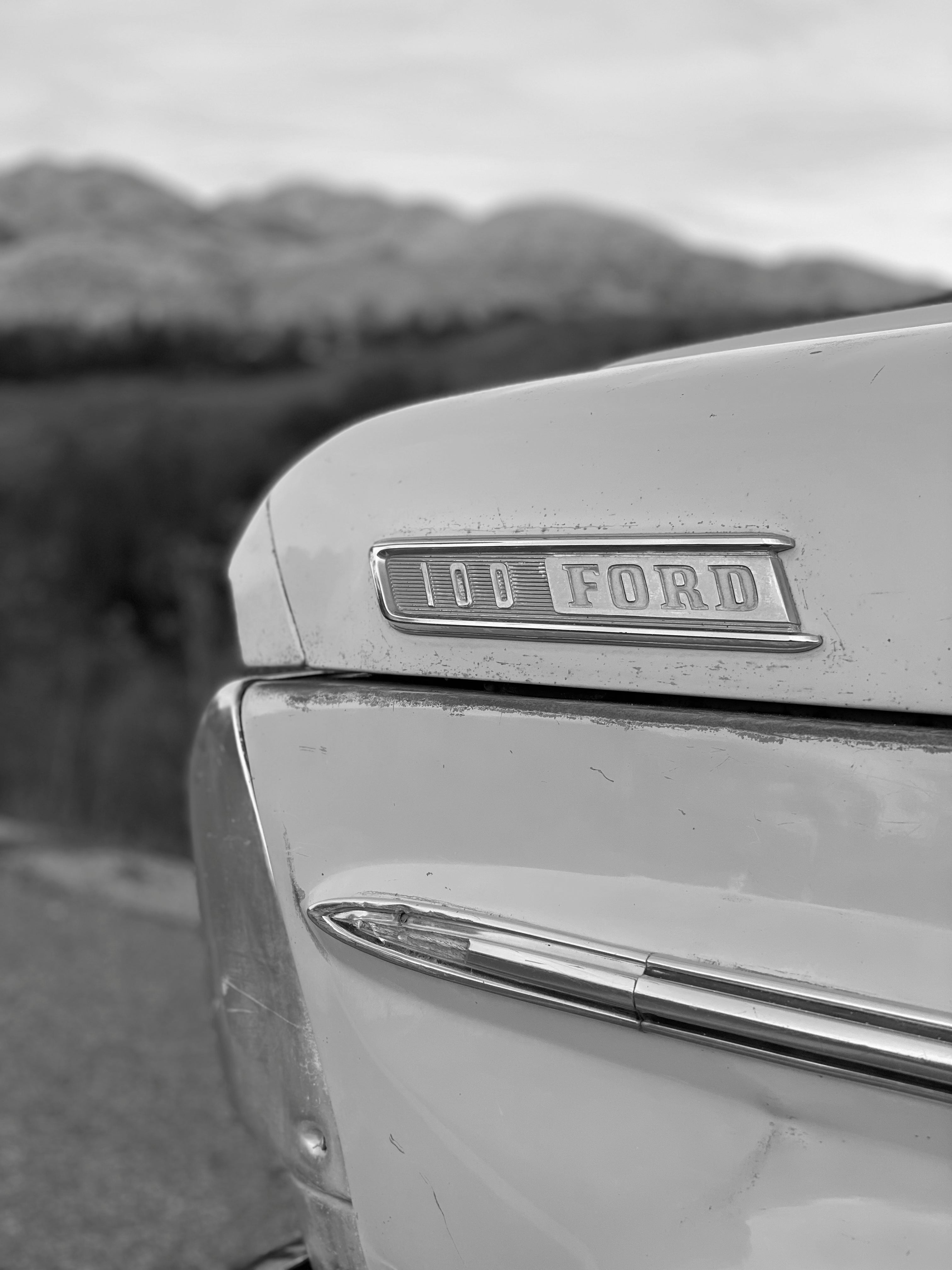 1967 Ford F-100 Frost Turquoise FINE ART PRINT