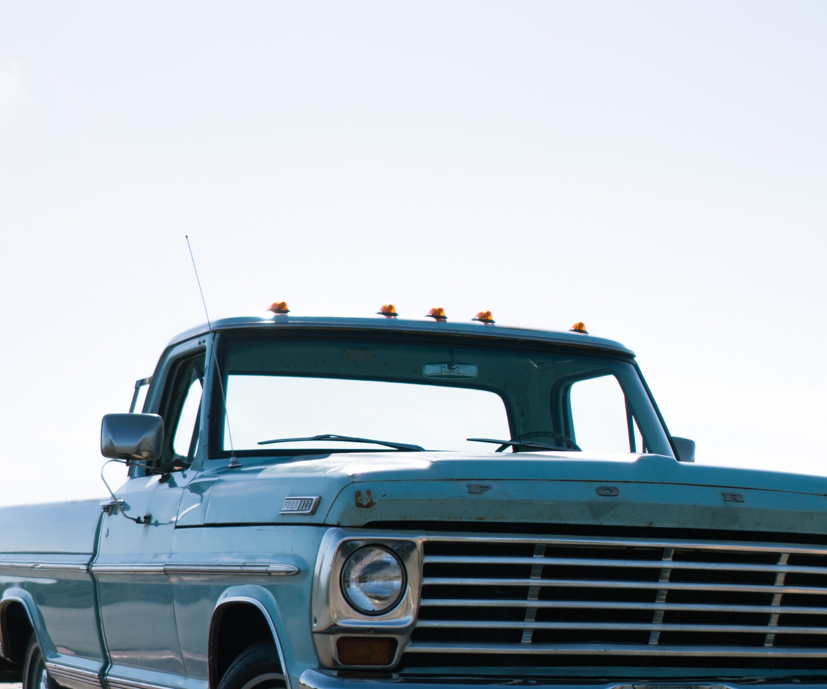 1967 Ford F-100 Frost Turquoise FINE ART PRINT