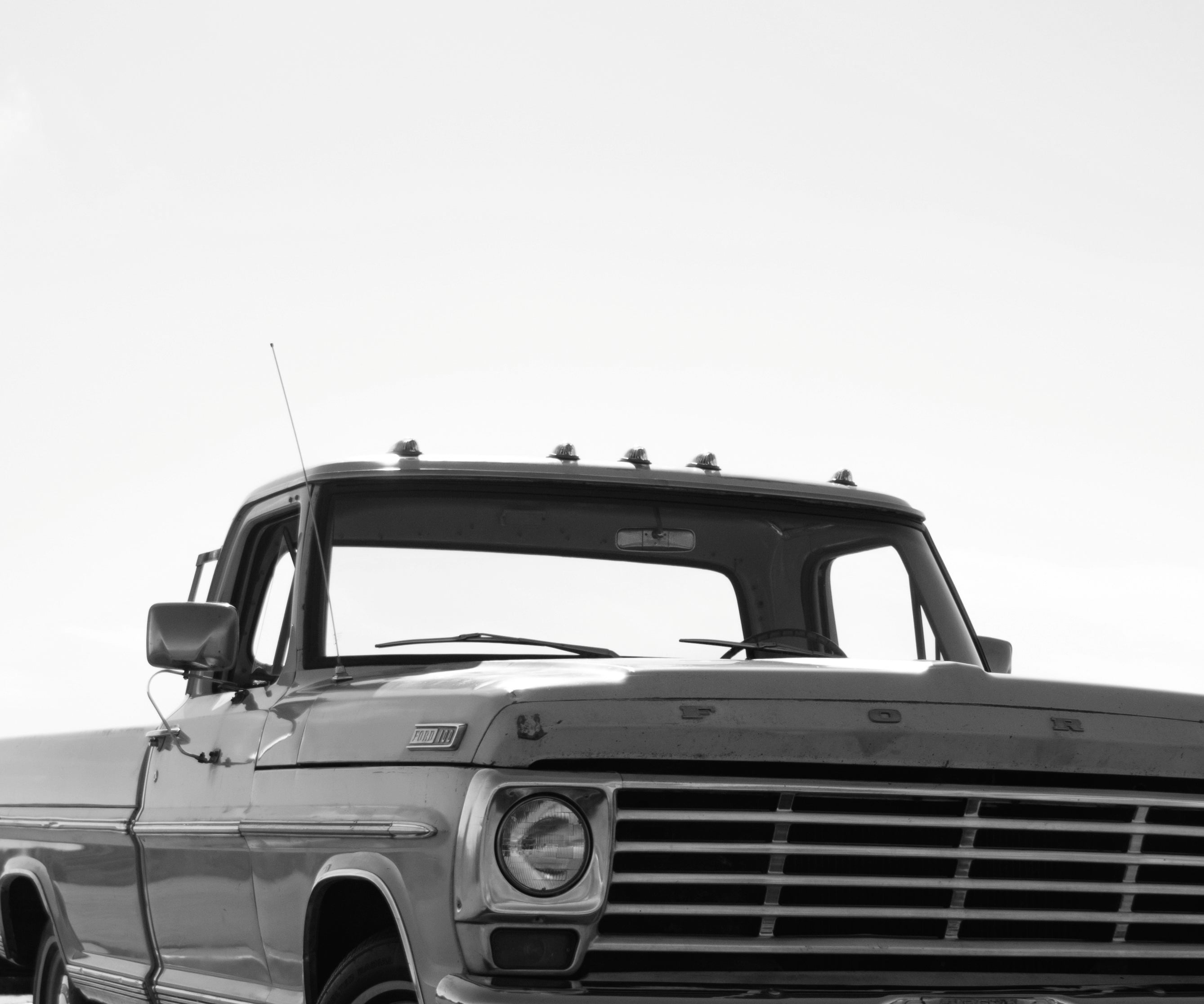 1967 Ford F-100 Frost Turquoise FINE ART PRINT