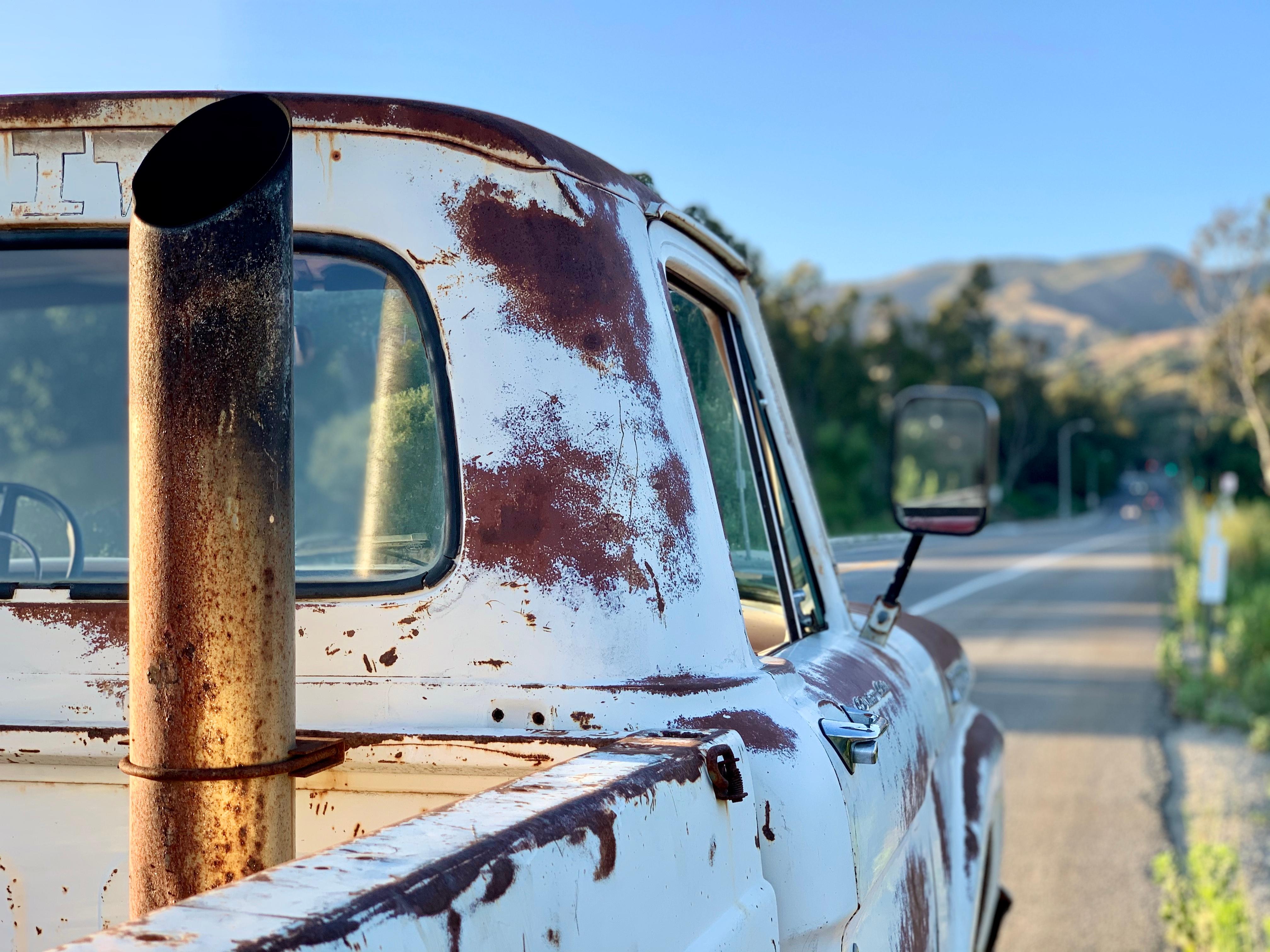 1962 Ford F-100 Diesel Exhaust FINE ART PRINT
