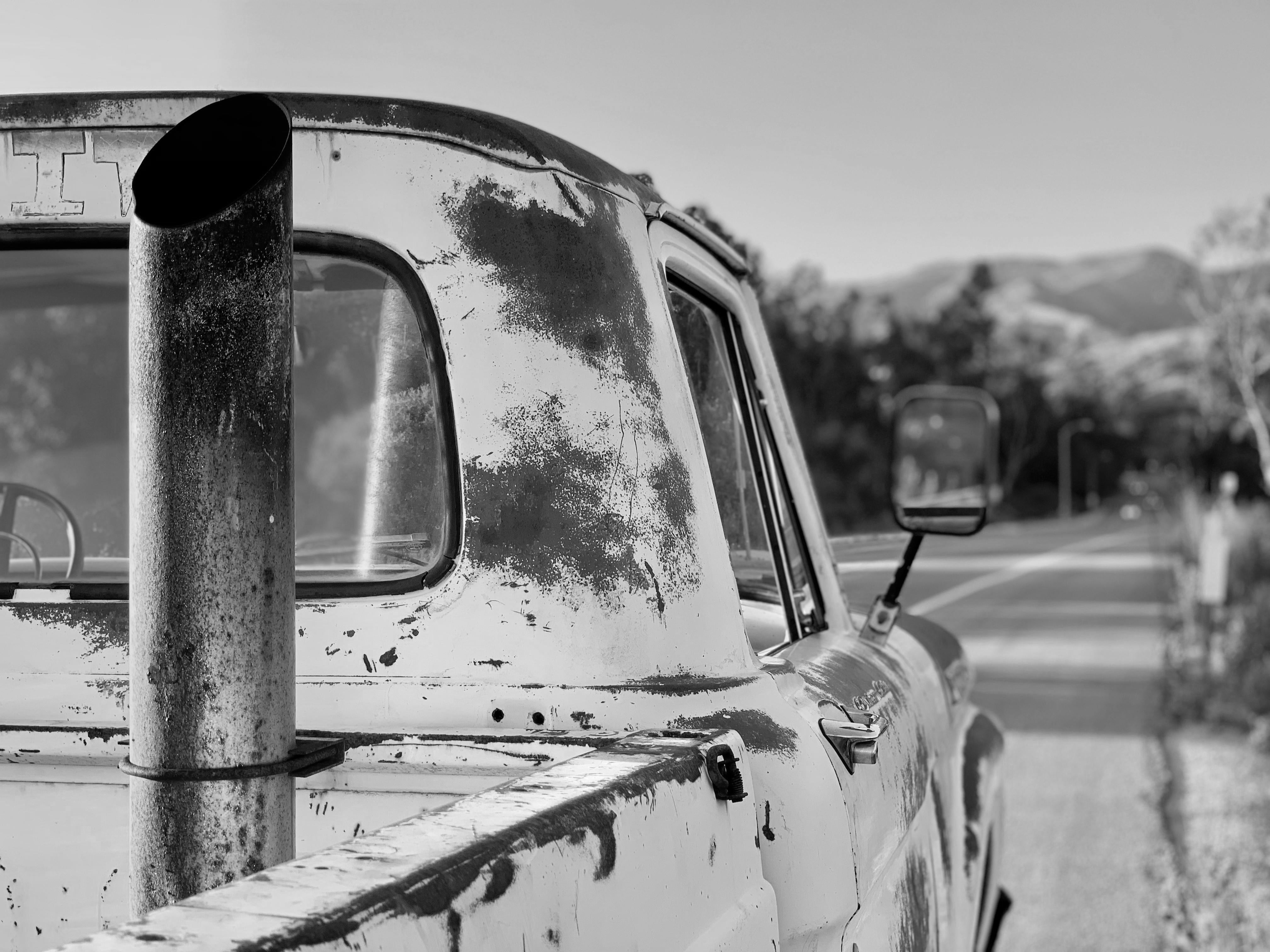 1962 Ford F-100 Diesel Exhaust FINE ART PRINT