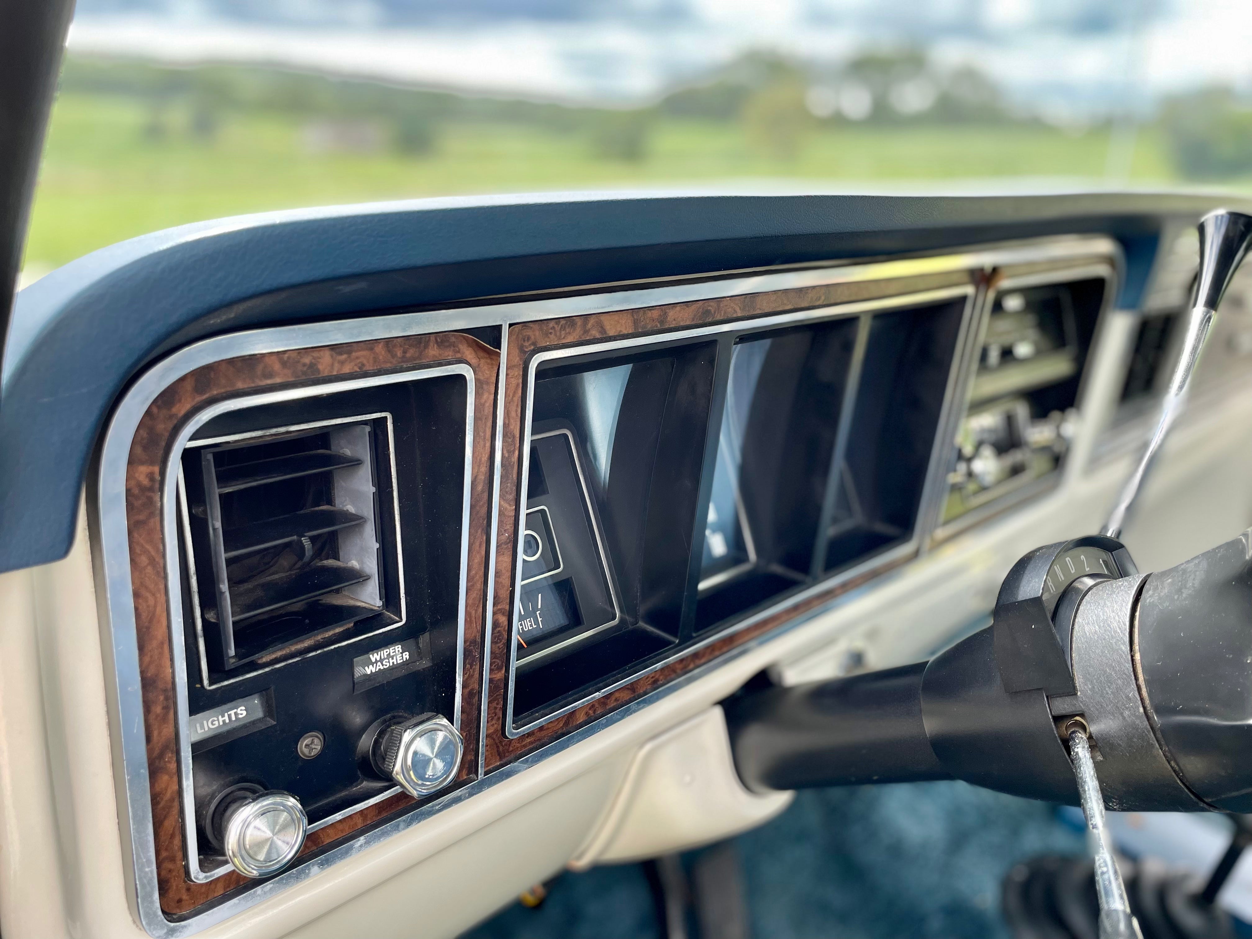 1975 Ford F-250 Highboy Wimbledon White FINE ART PRINT