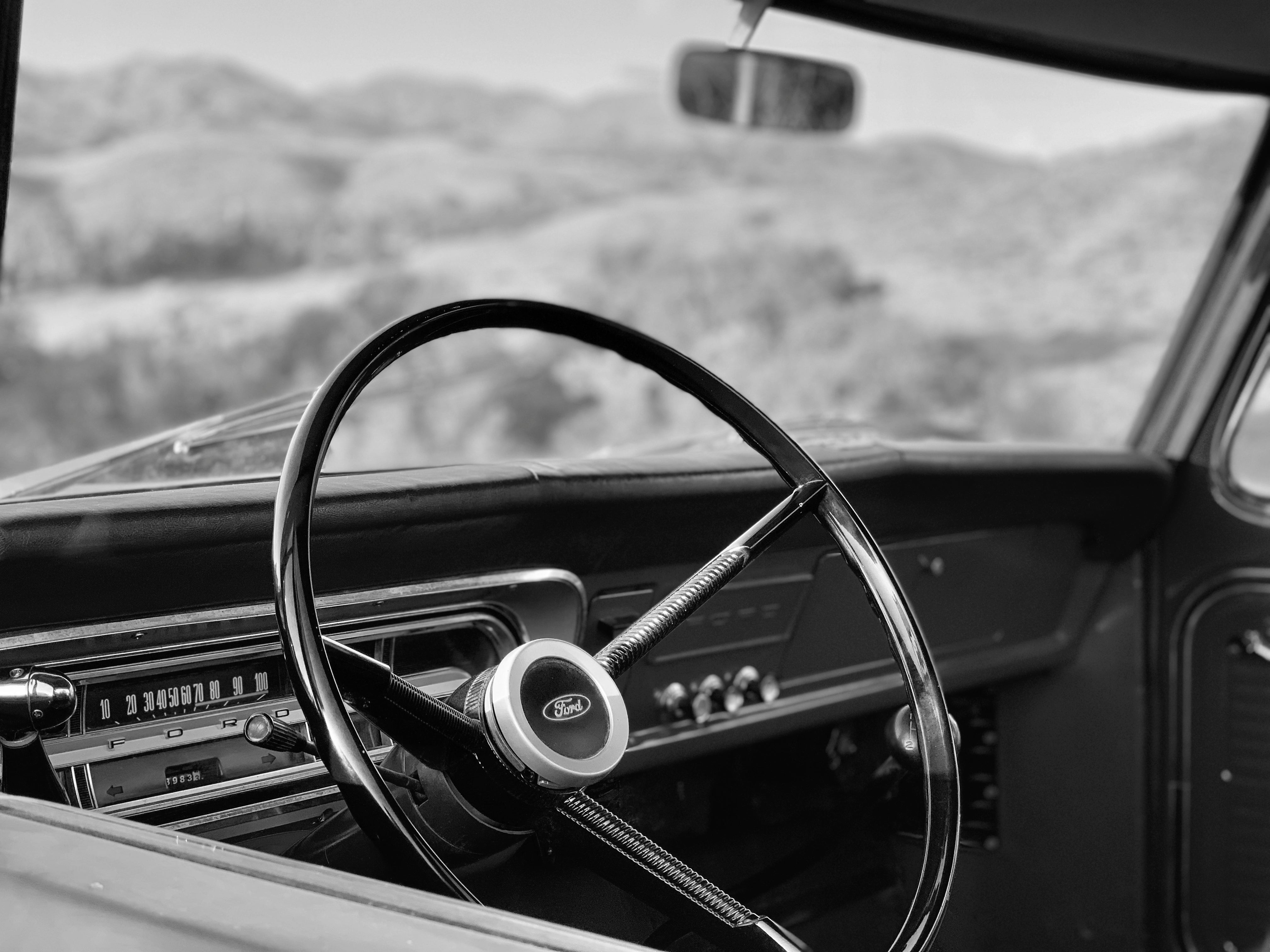 1967 Ford F-250 4x4 Fire Truck FINE ART PRINT