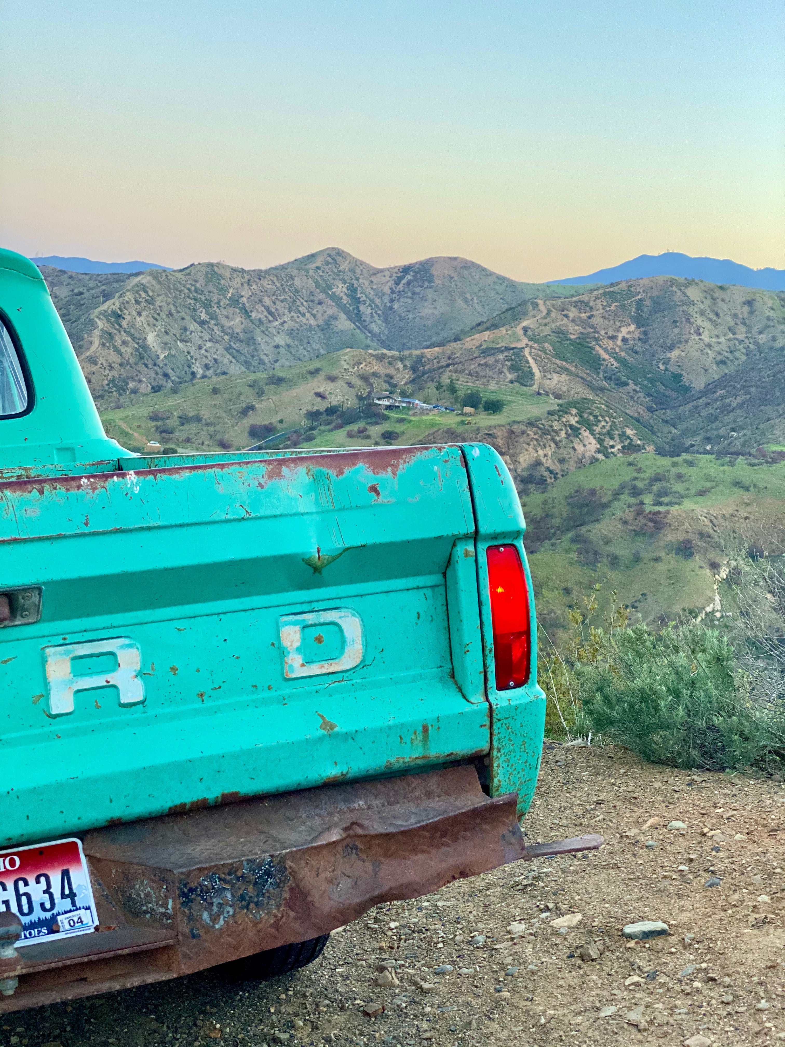 1966 Ford F-100 Short Bed FINE ART PRINT