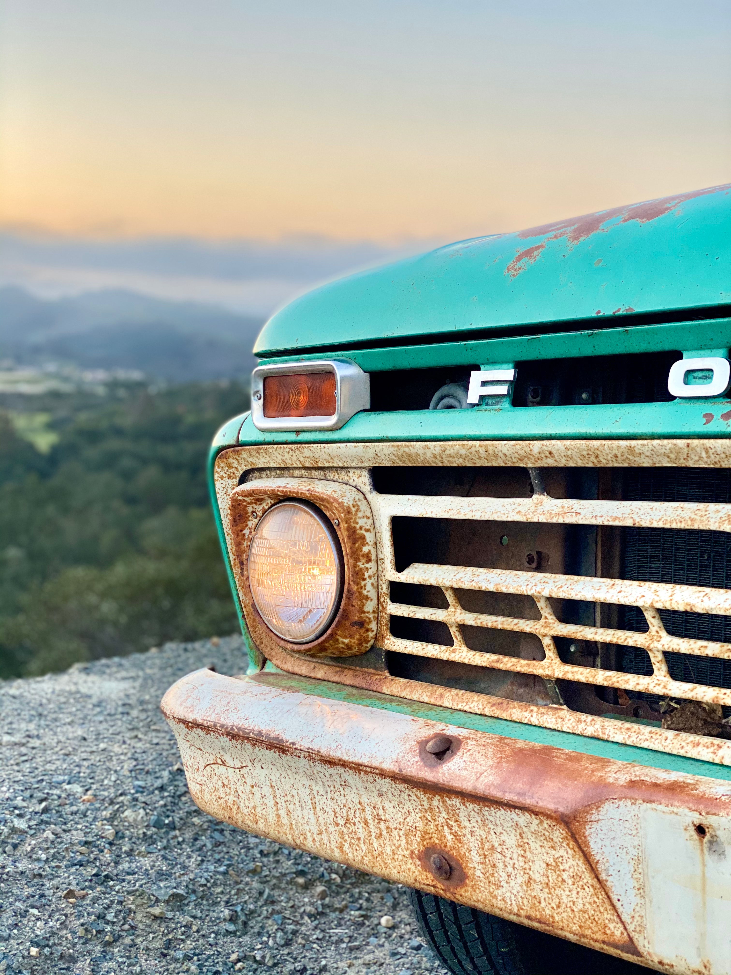 1966 Ford F-100 Short Bed FINE ART PRINT