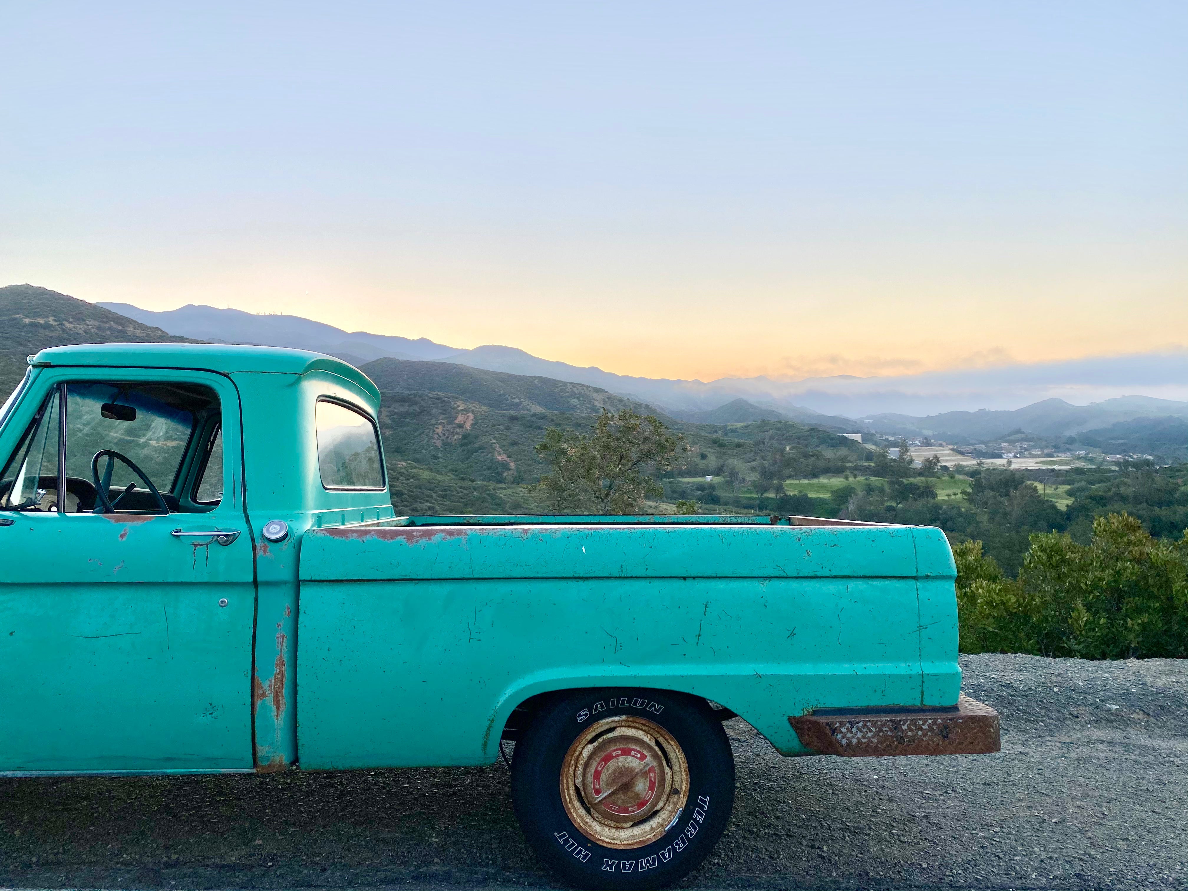 1966 Ford F-100 Short Bed FINE ART PRINT