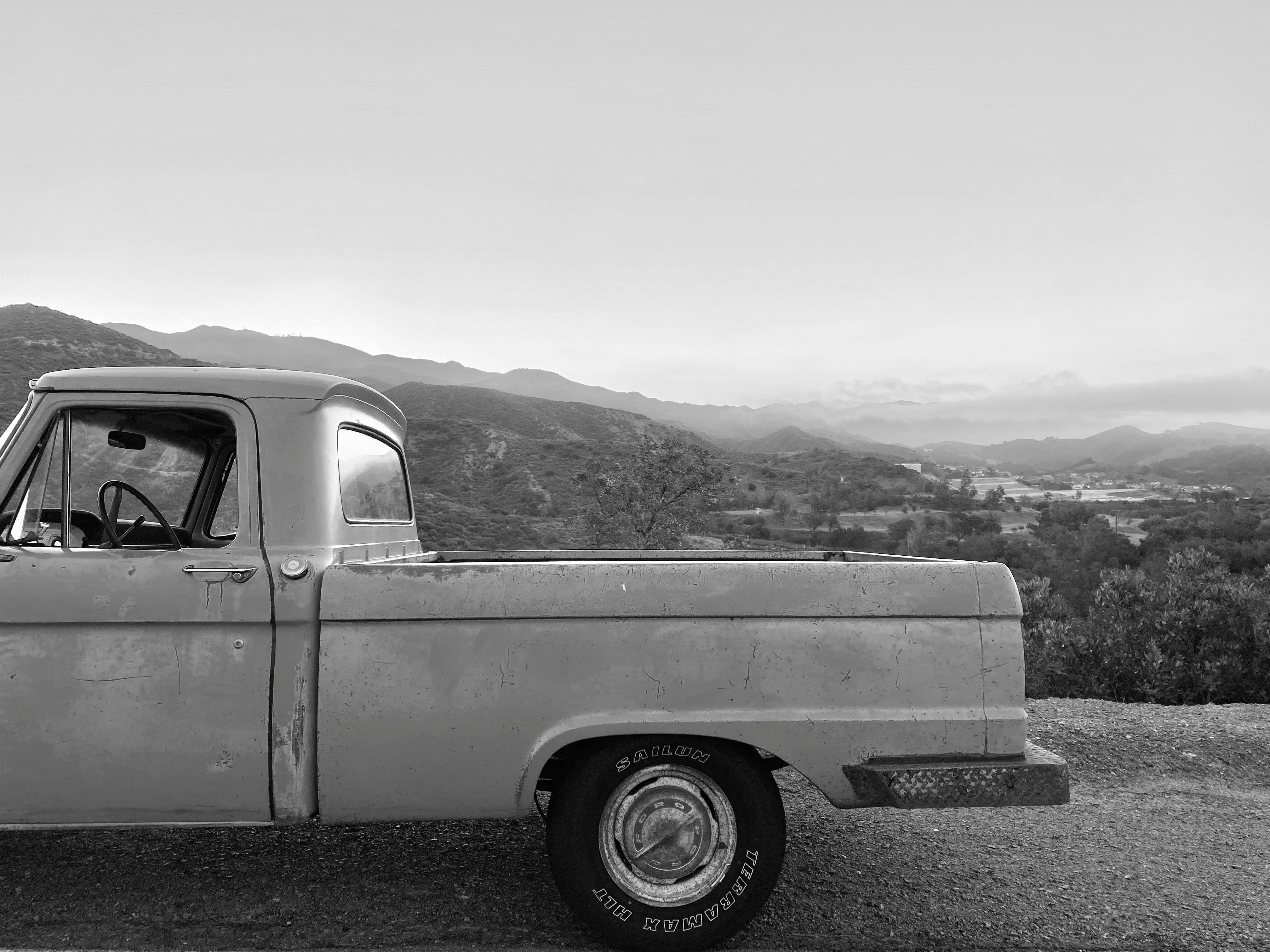 1966 Ford F-100 Short Bed FINE ART PRINT