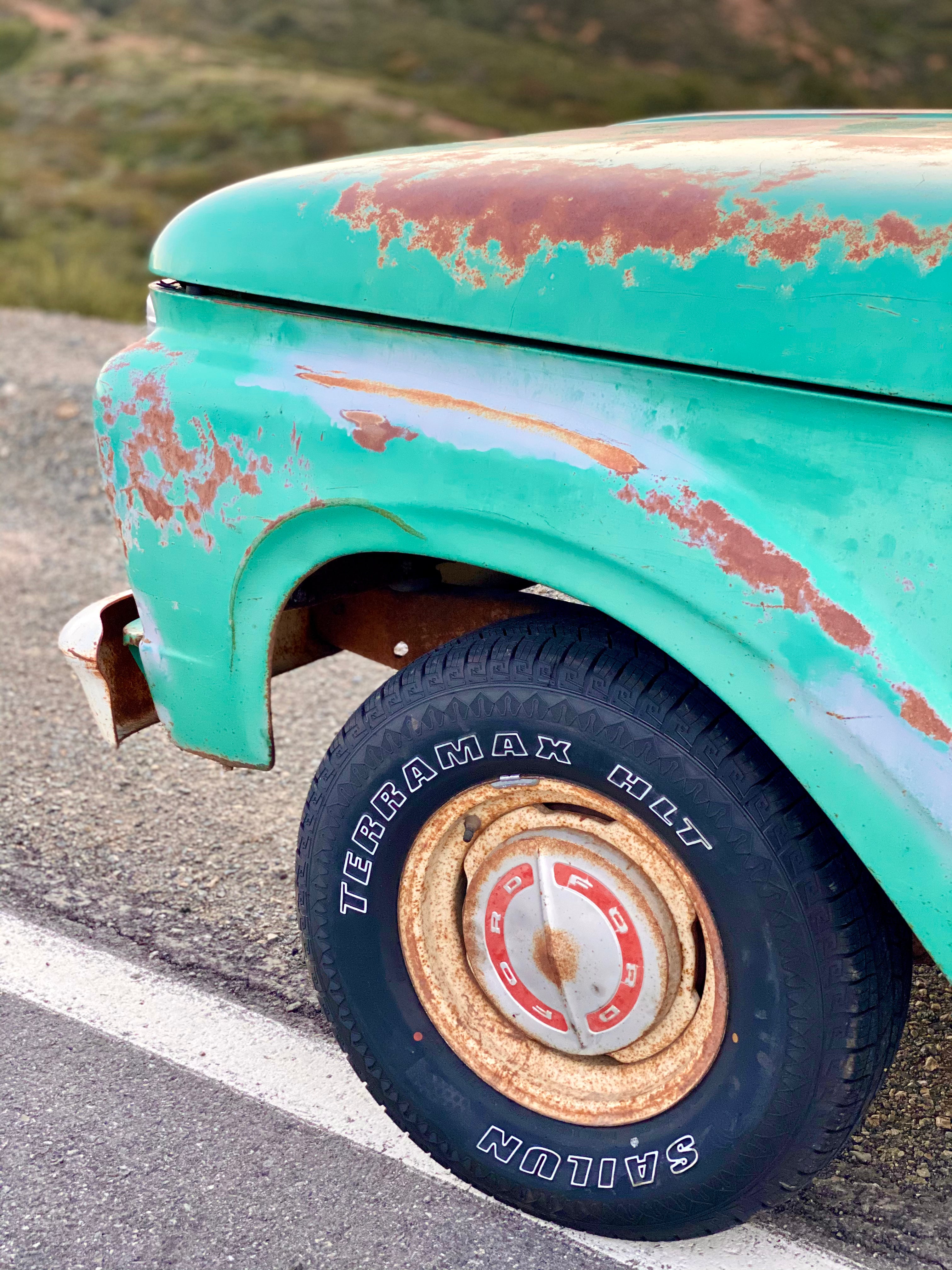 1966 Ford F-100 Short Bed FINE ART PRINT