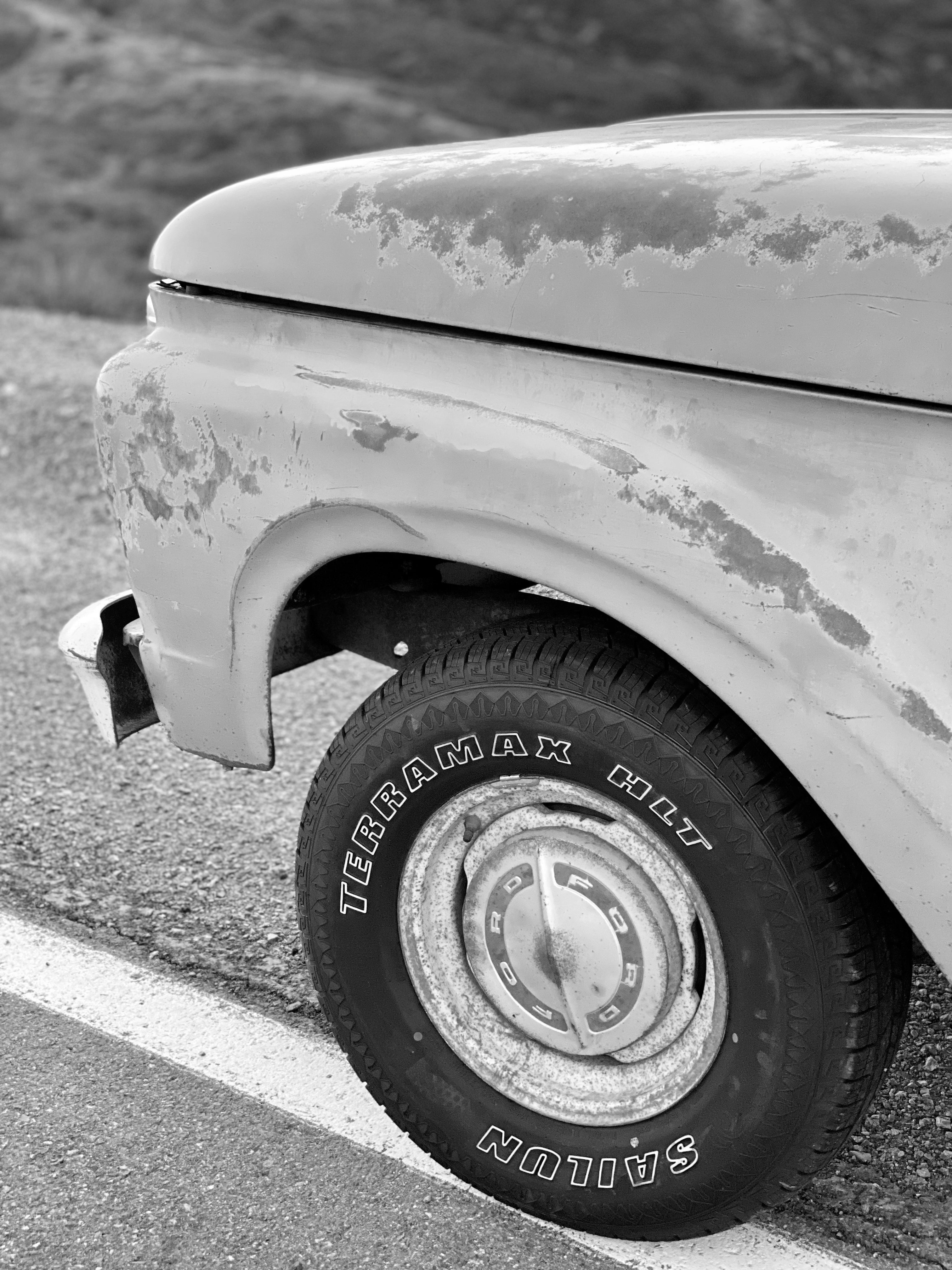 1966 Ford F-100 Short Bed FINE ART PRINT