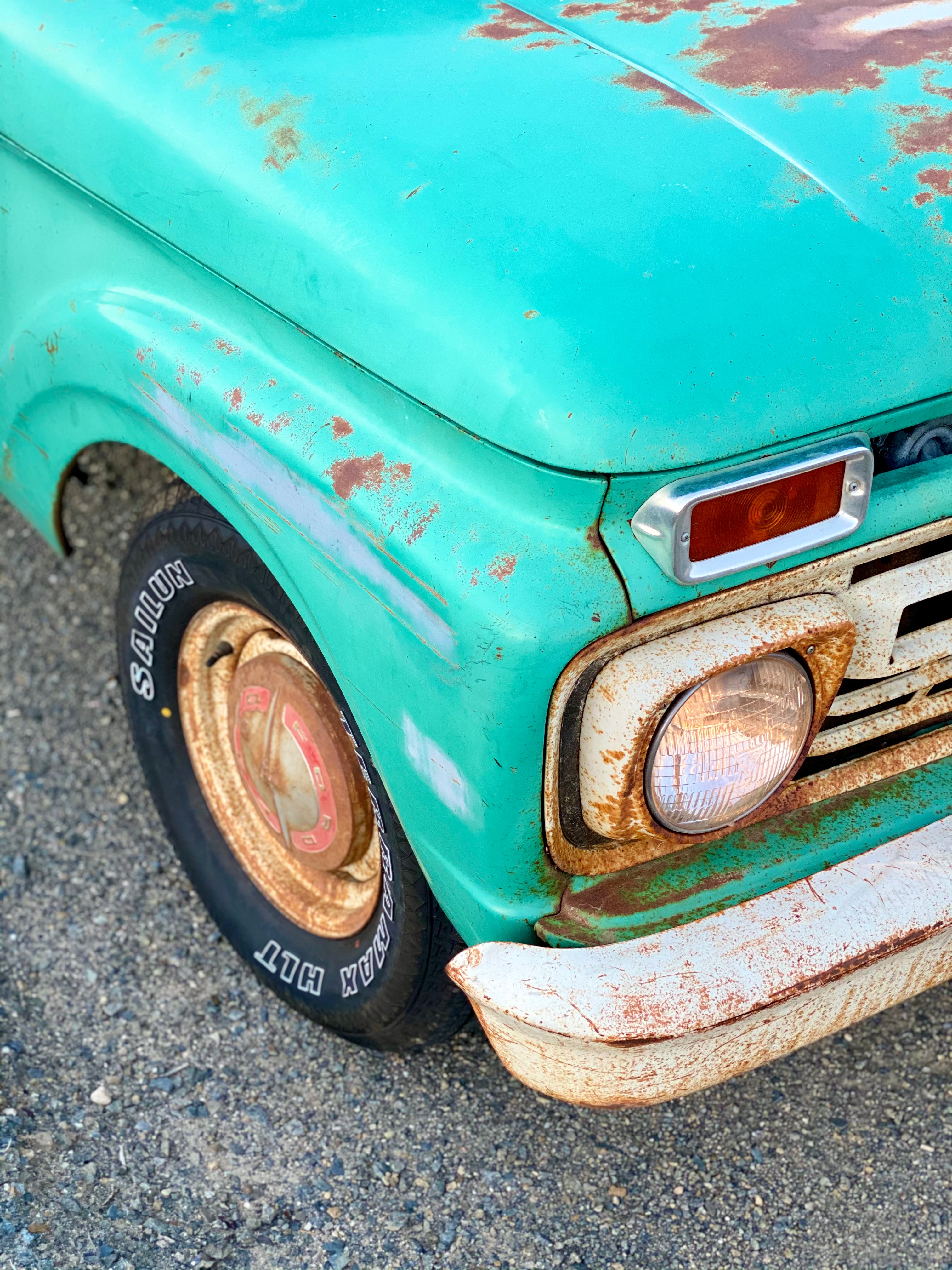 1966 Ford F-100 Short Bed FINE ART PRINT