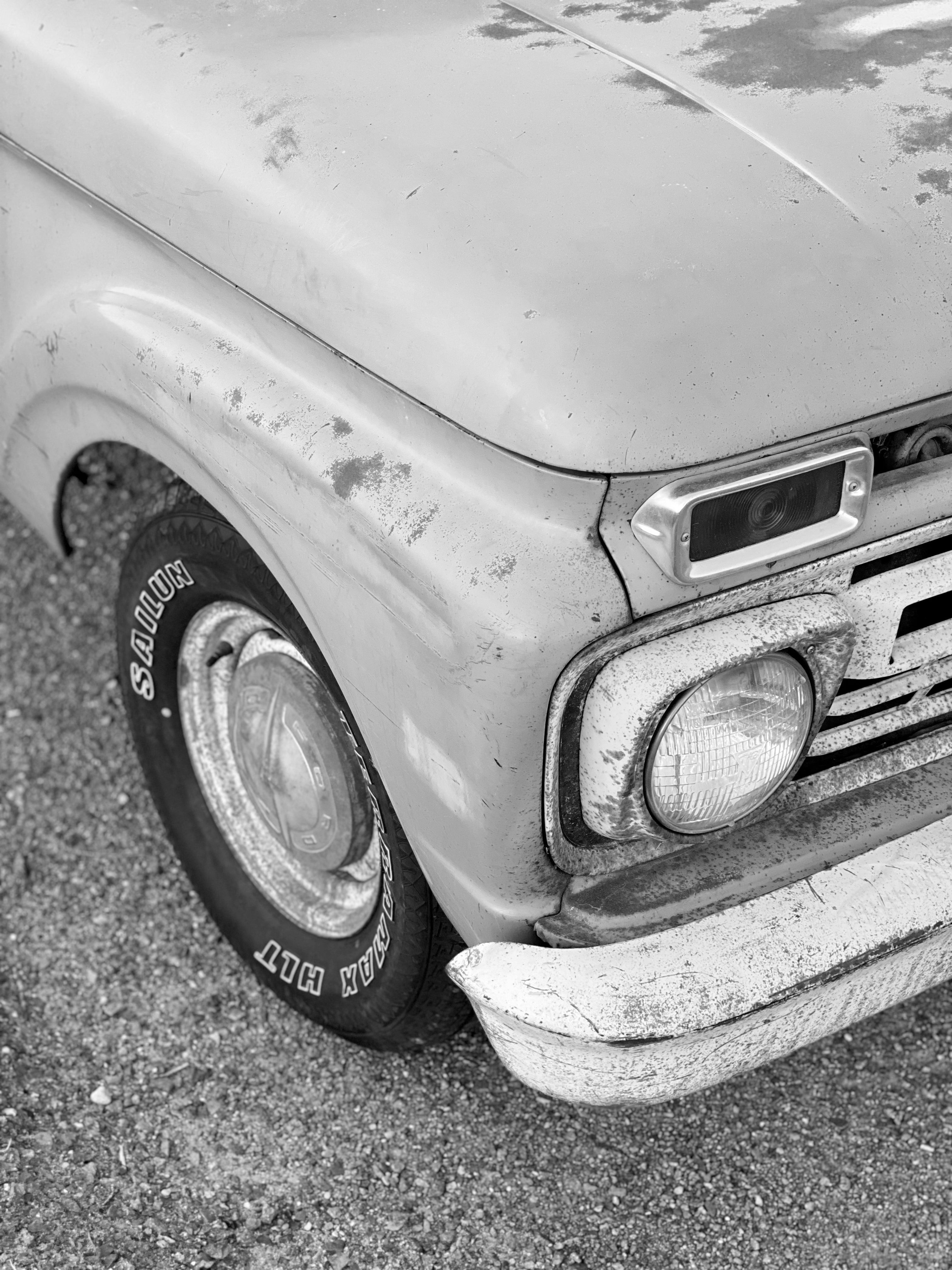 1966 Ford F-100 Short Bed FINE ART PRINT