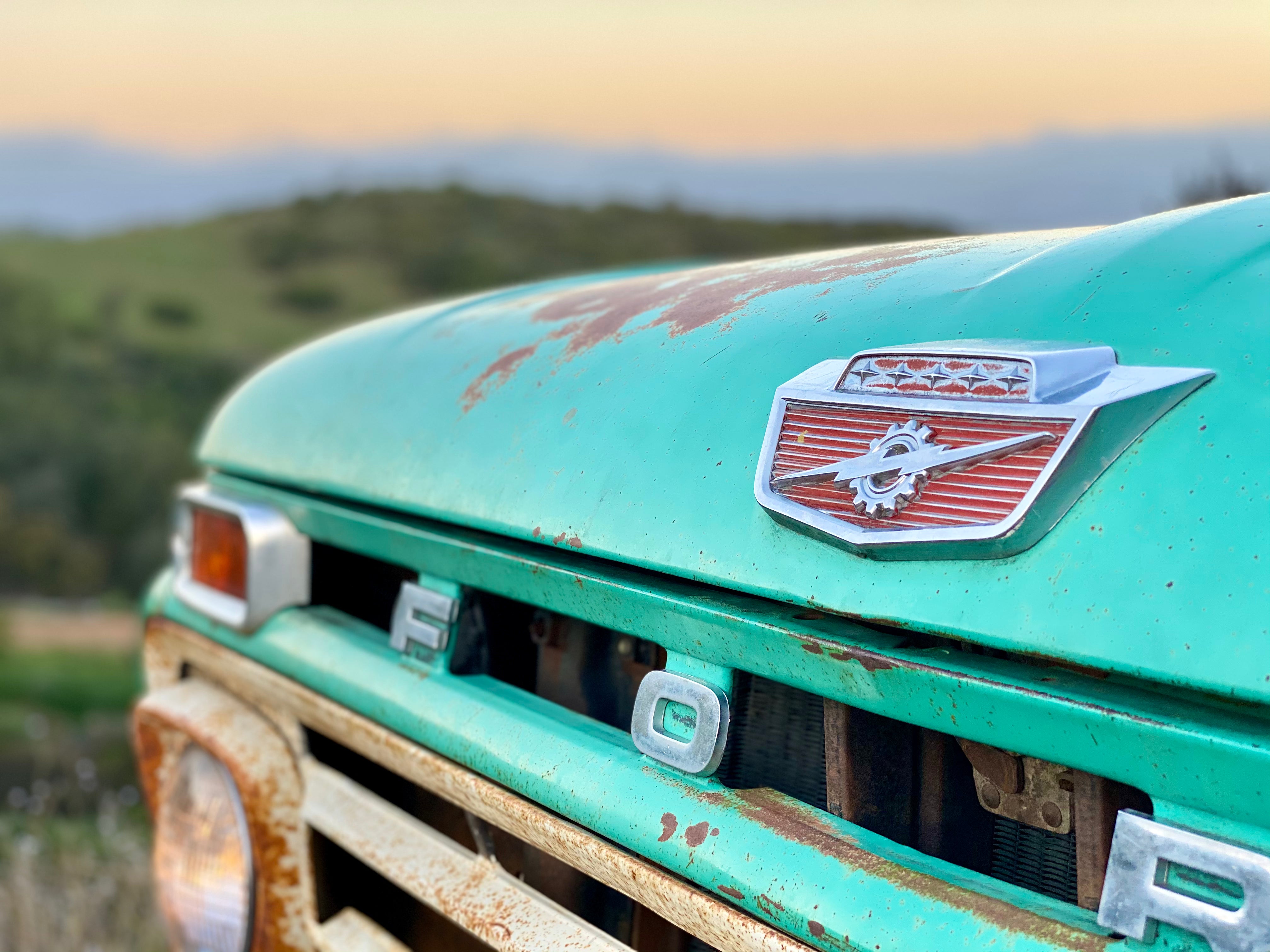 1966 Ford F-100 Short Bed FINE ART PRINT