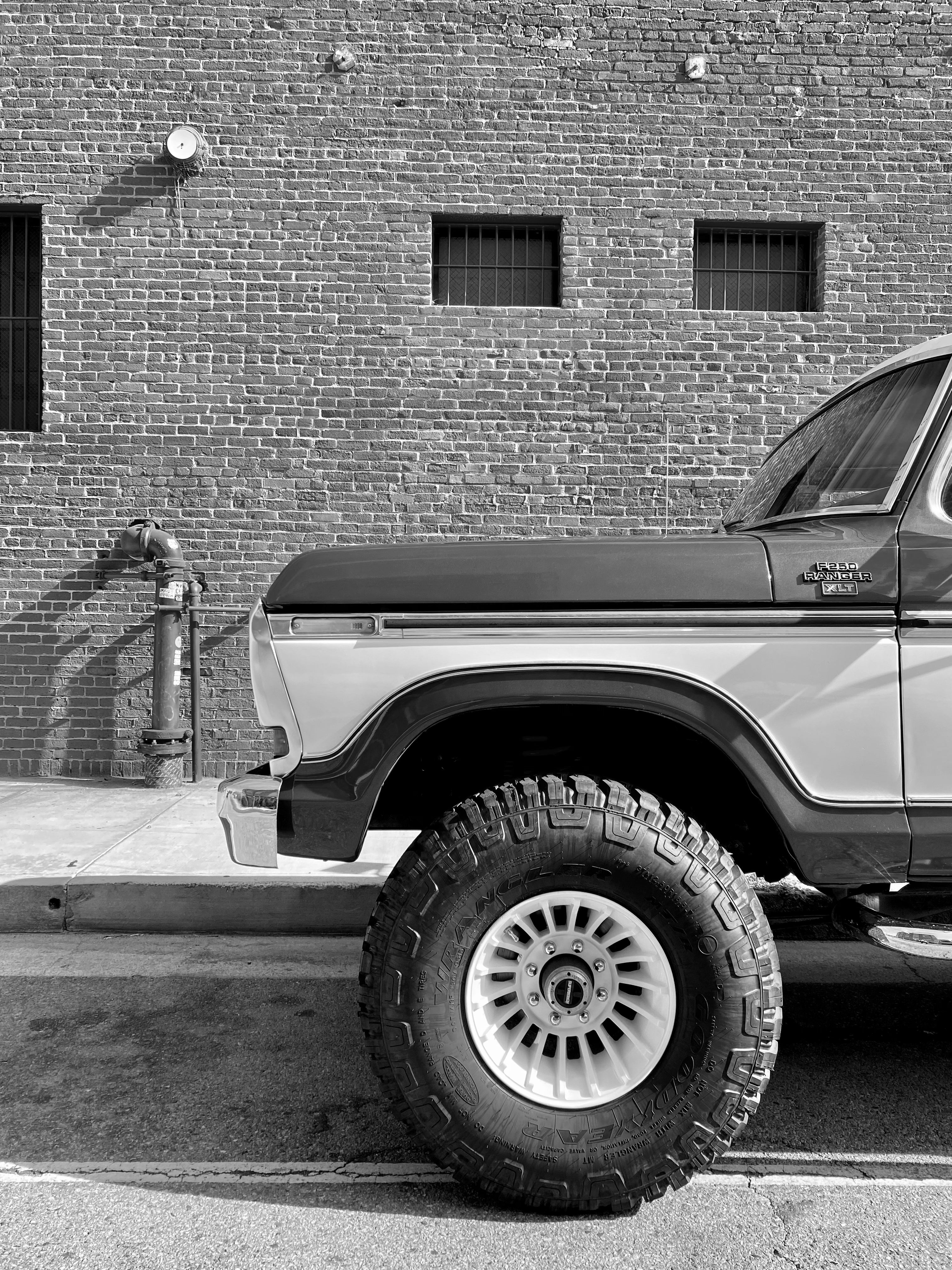 1978 Ford F-250 Crew Cab 4x4 Green FINE ART PRINT