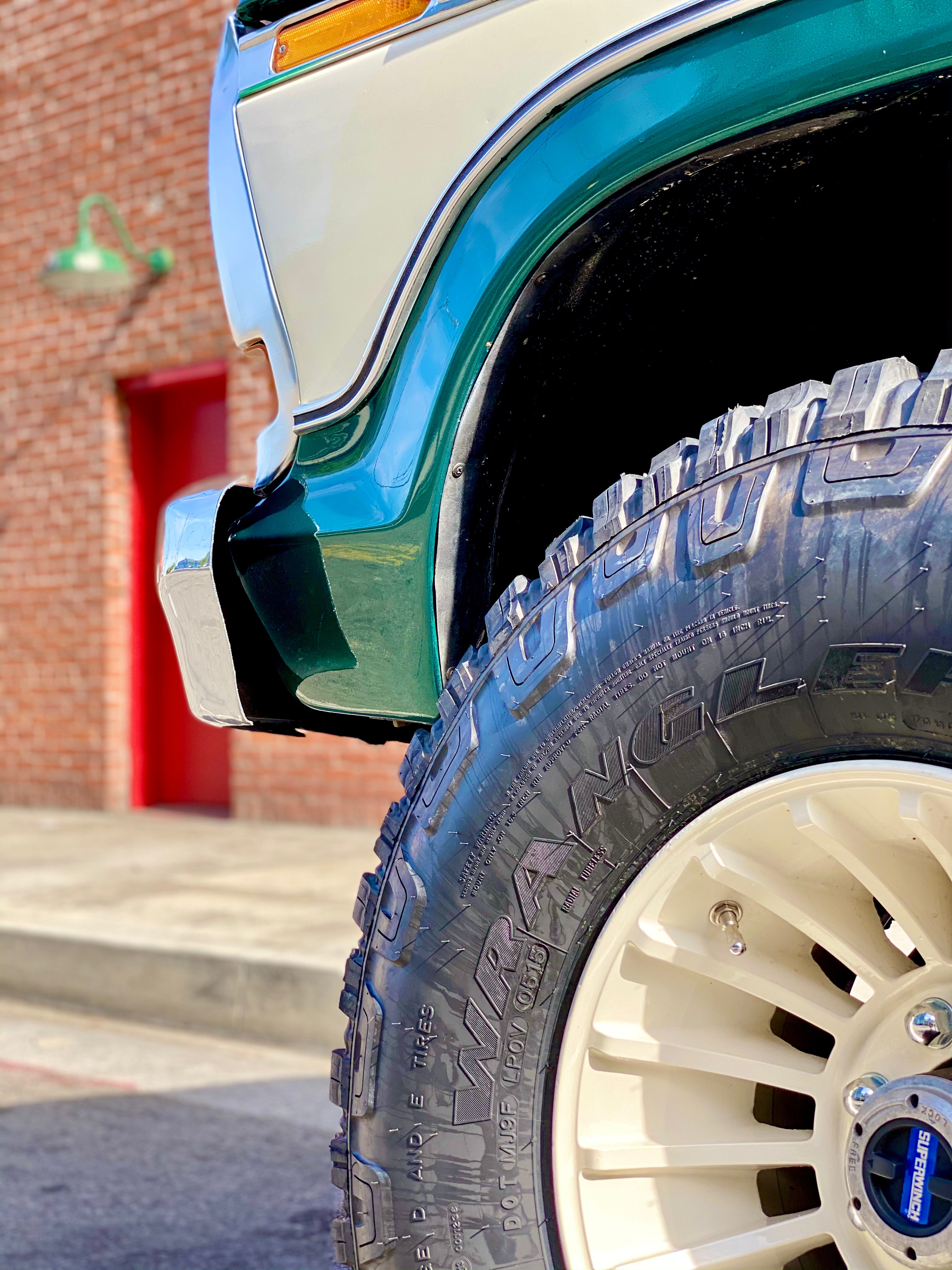 1978 Ford F-250 Crew Cab 4x4 Green FINE ART PRINT