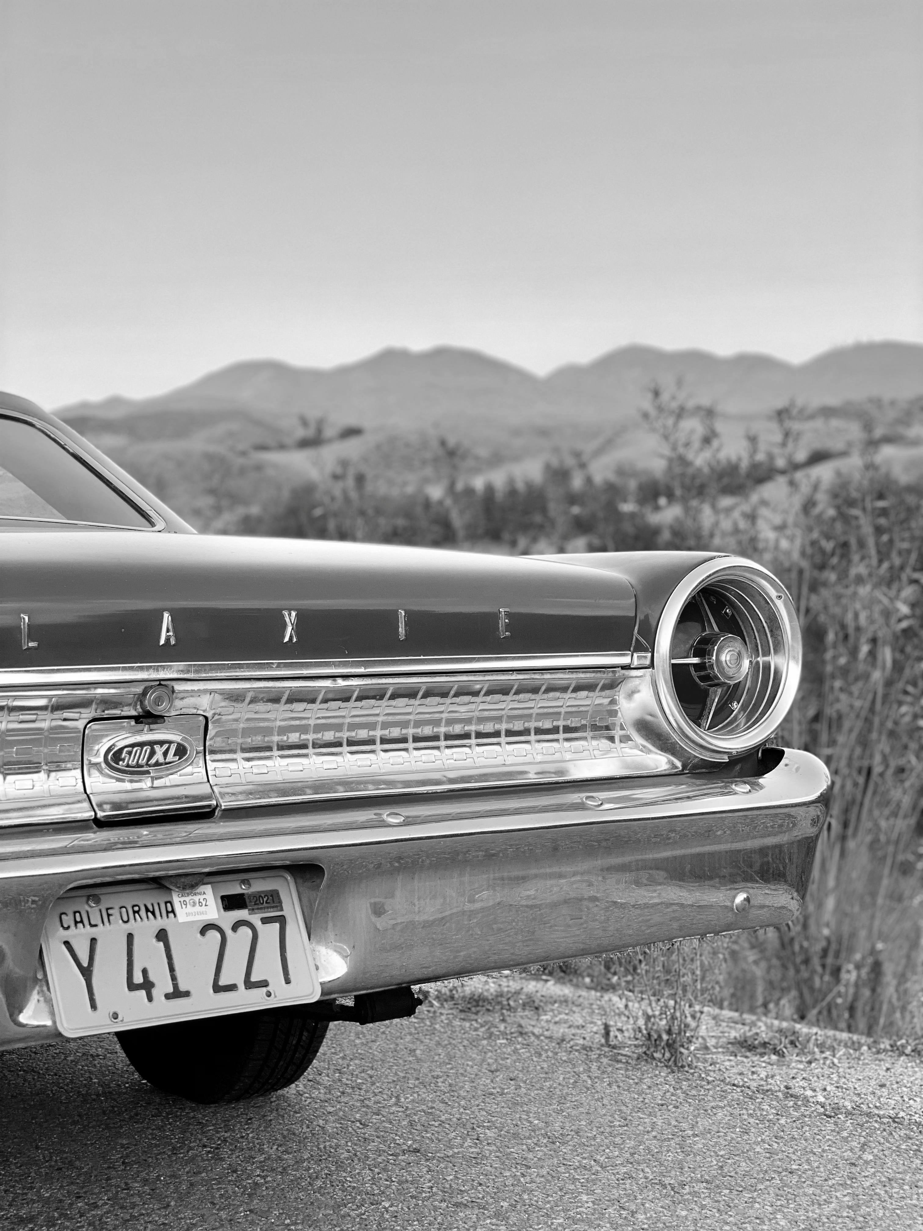 1963 Ford Galaxie Fastback FINE ART PRINT