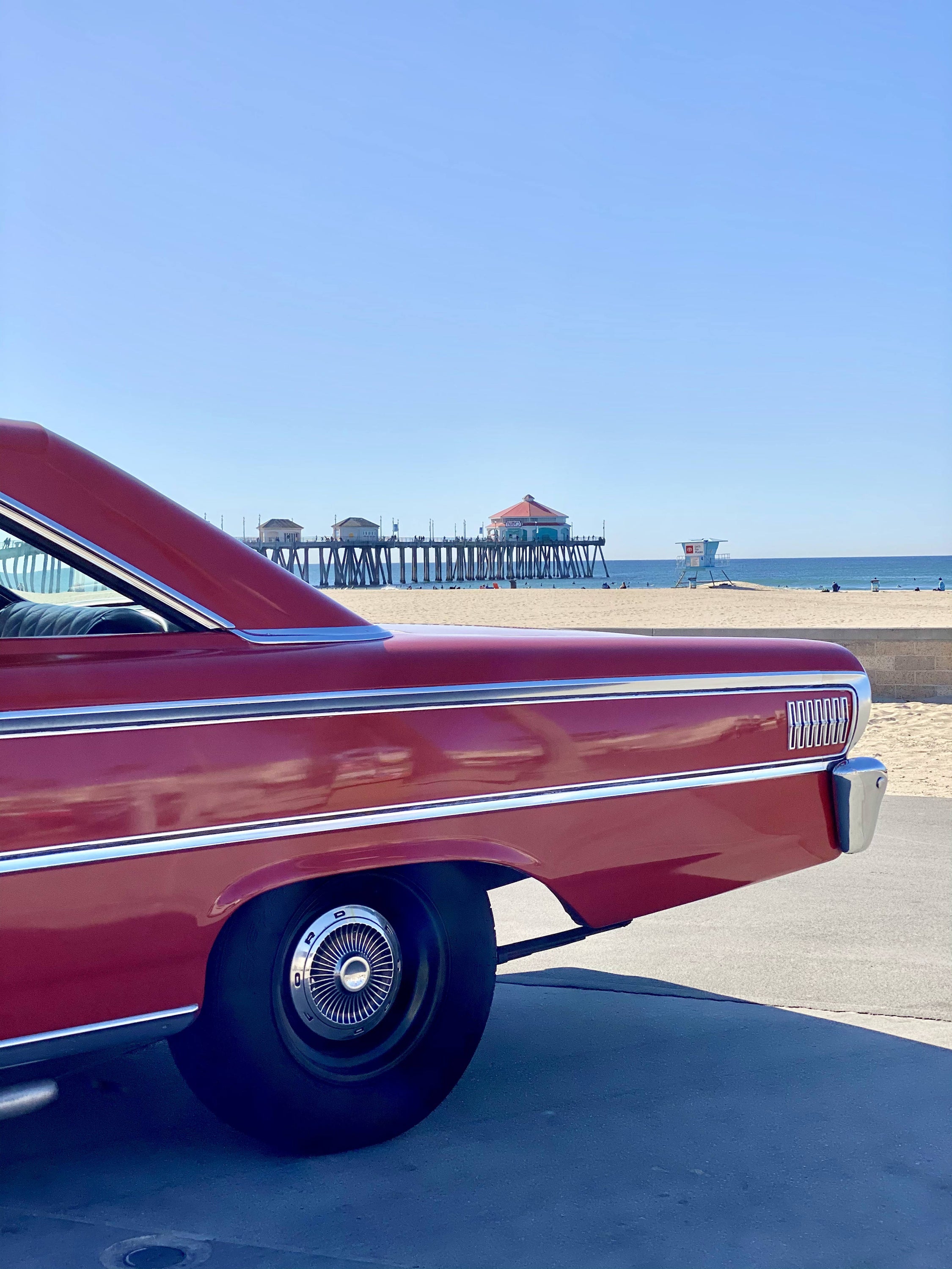 1963 Ford Galaxie Fastback FINE ART PRINT