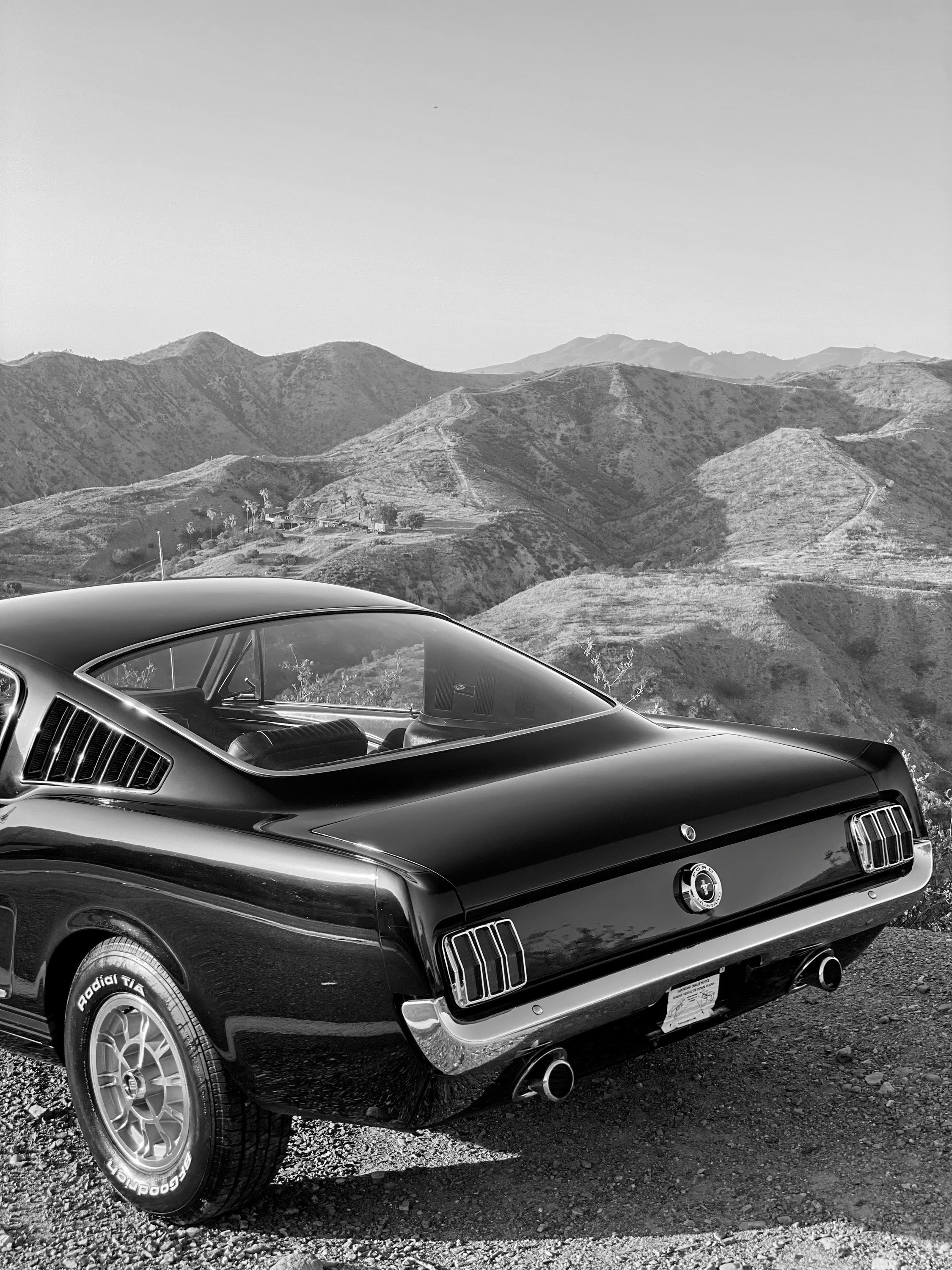 1965 Ford Mustang GT K-Code Fastback FINE ART PRINT