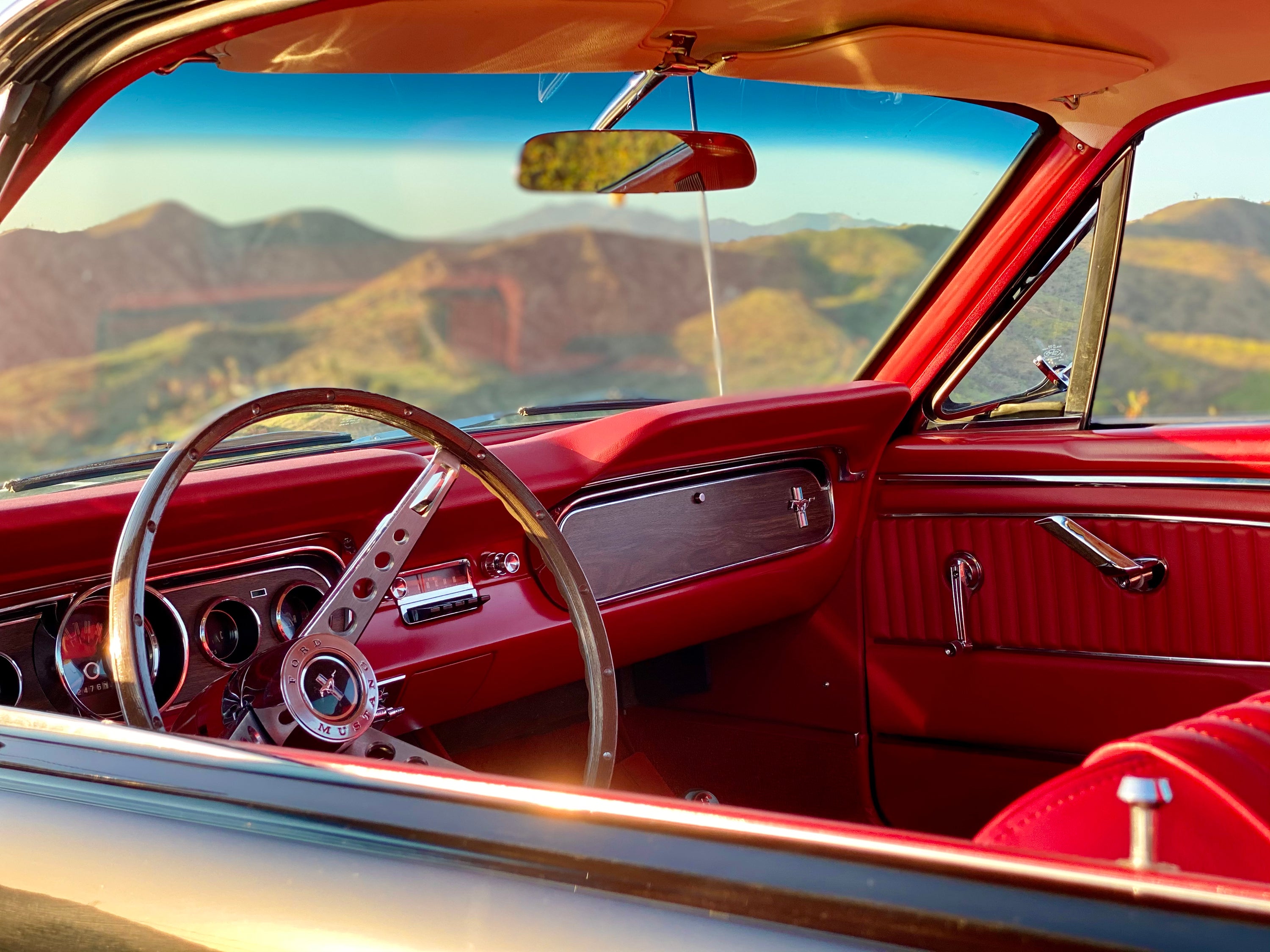 1965 Ford Mustang GT K-Code Fastback FINE ART PRINT