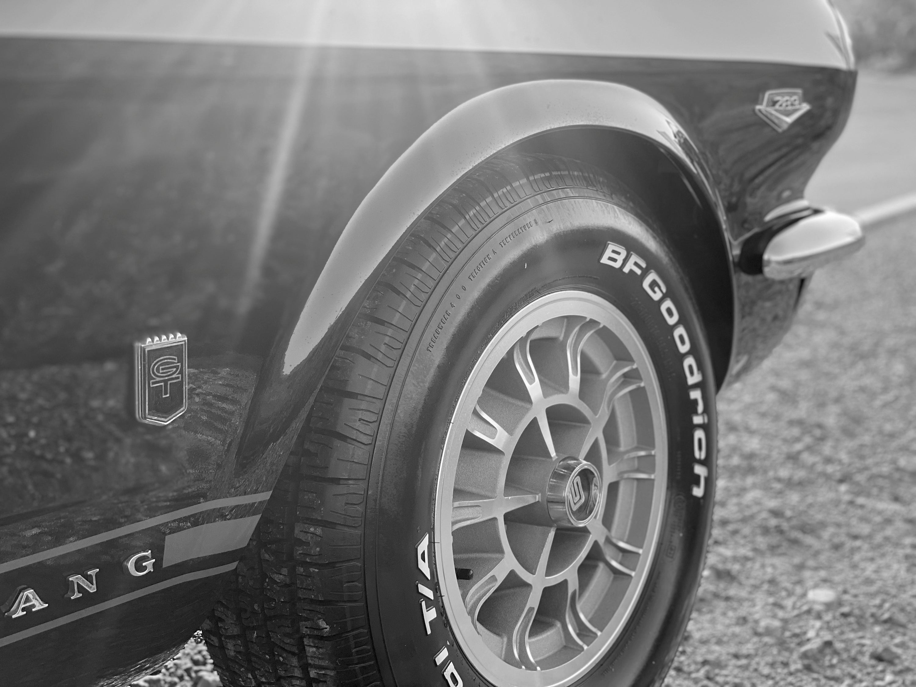 1965 Ford Mustang GT K-Code Fastback FINE ART PRINT