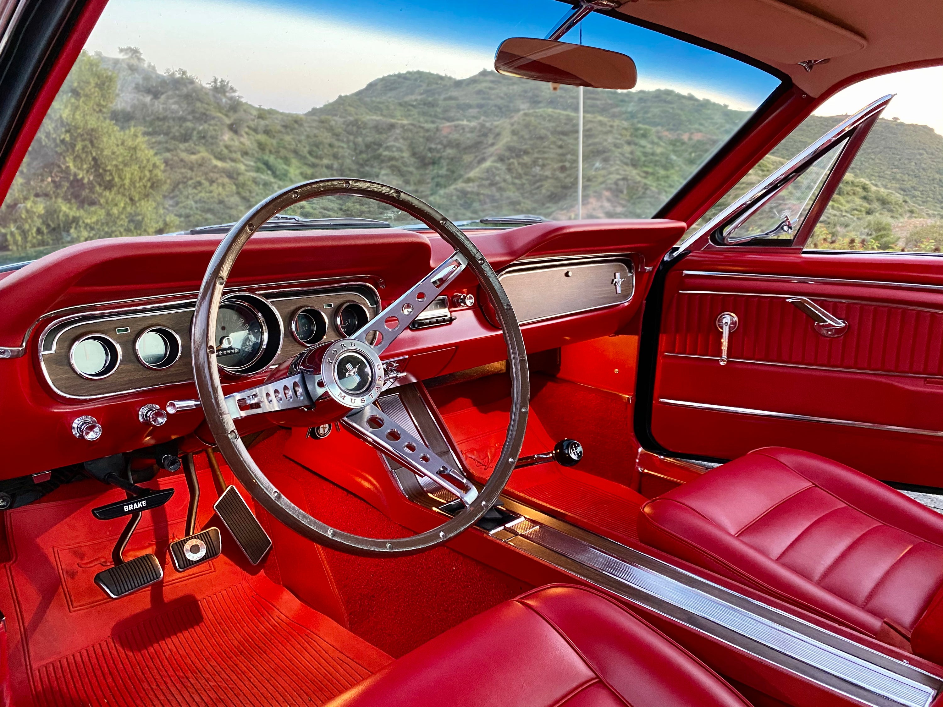 1965 Ford Mustang GT K-Code Fastback FINE ART PRINT