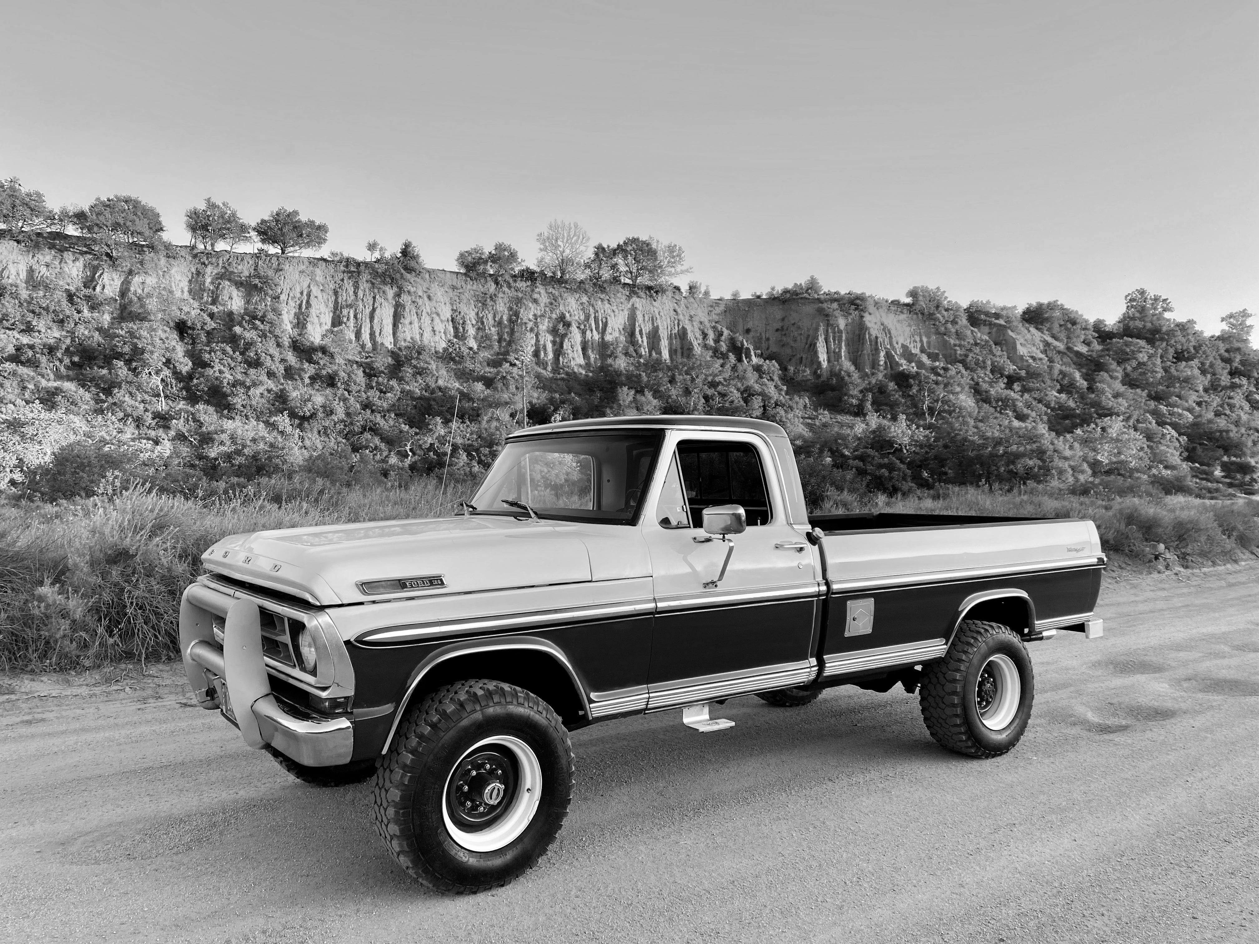 1971 Ford F-250 4x4 Highboy FINE ART PRINT