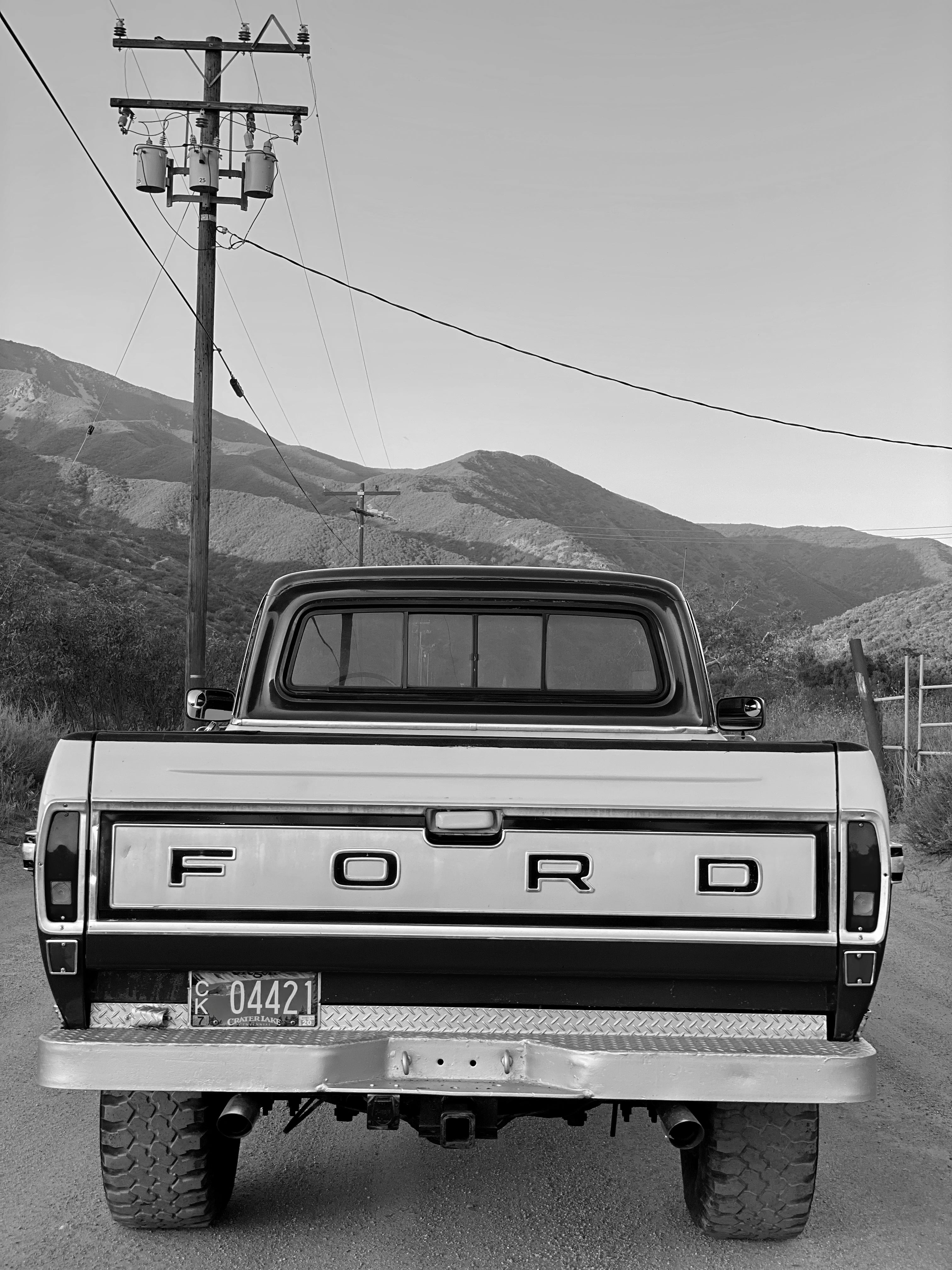 1971 Ford F-250 4x4 Highboy FINE ART PRINT