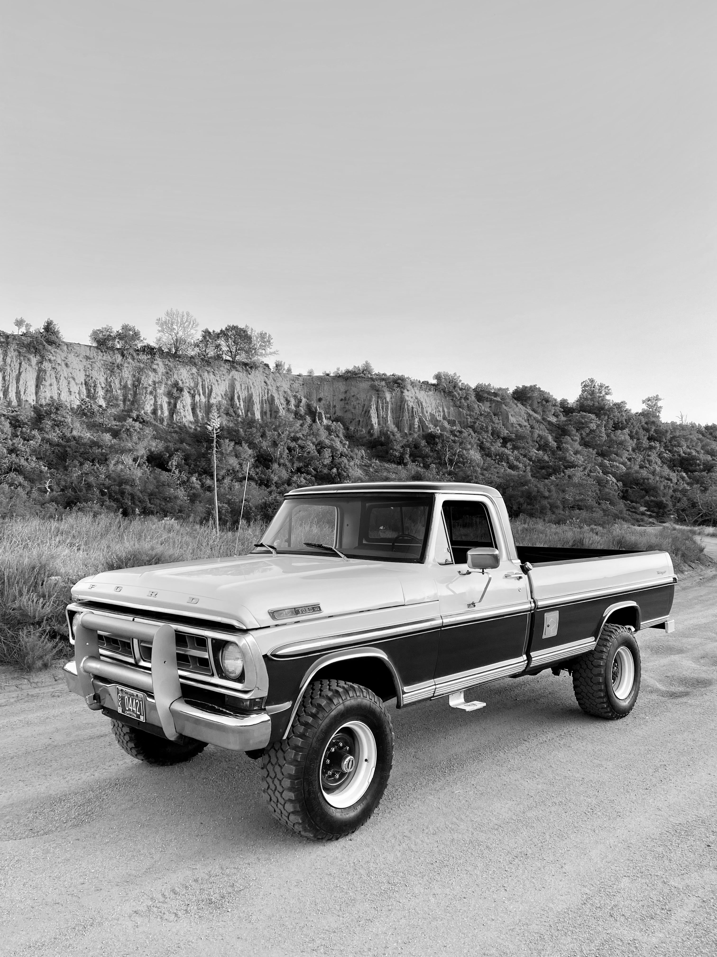 1971 Ford F-250 4x4 Highboy FINE ART PRINT