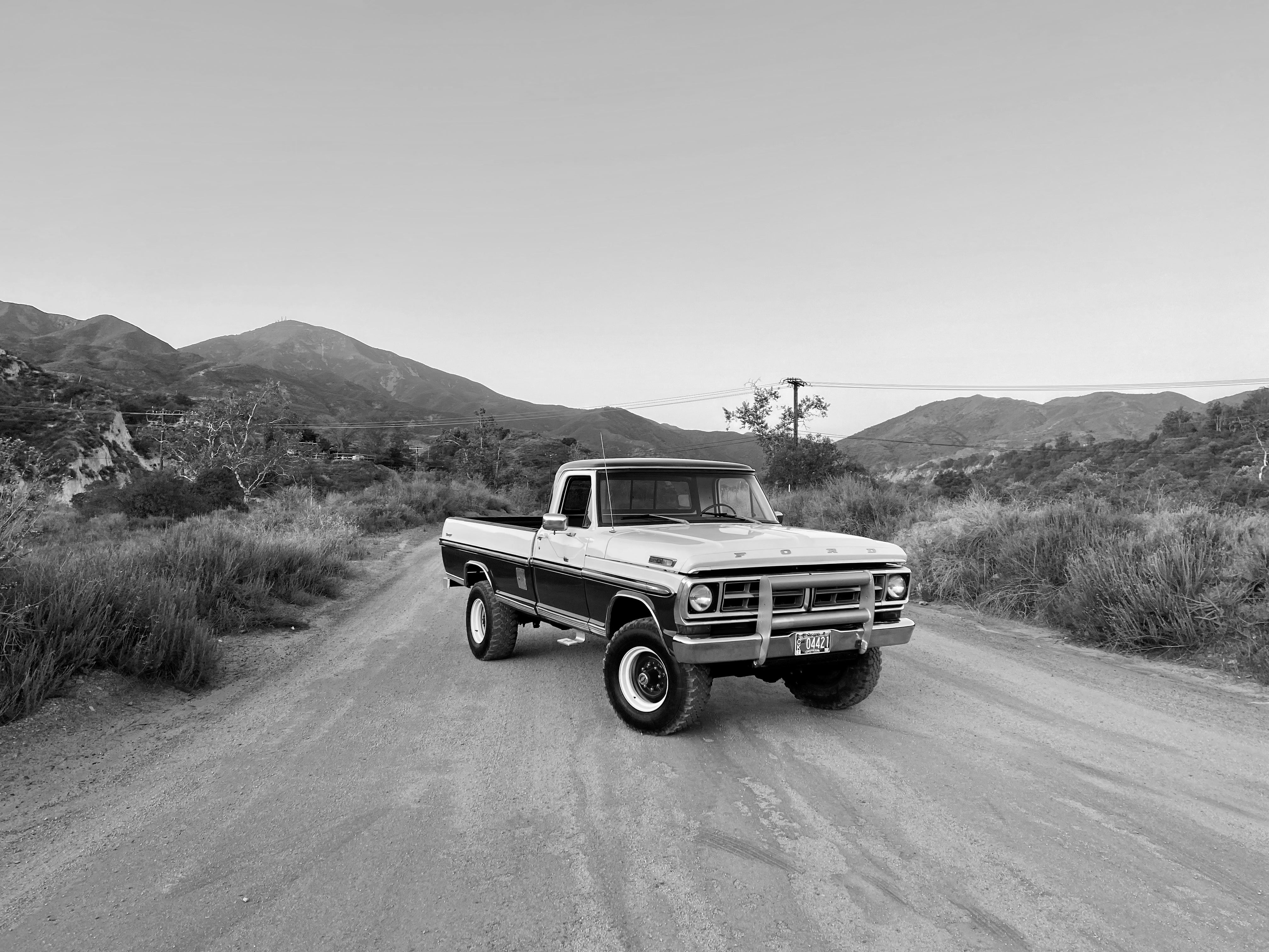 1971 Ford F-250 4x4 Highboy FINE ART PRINT