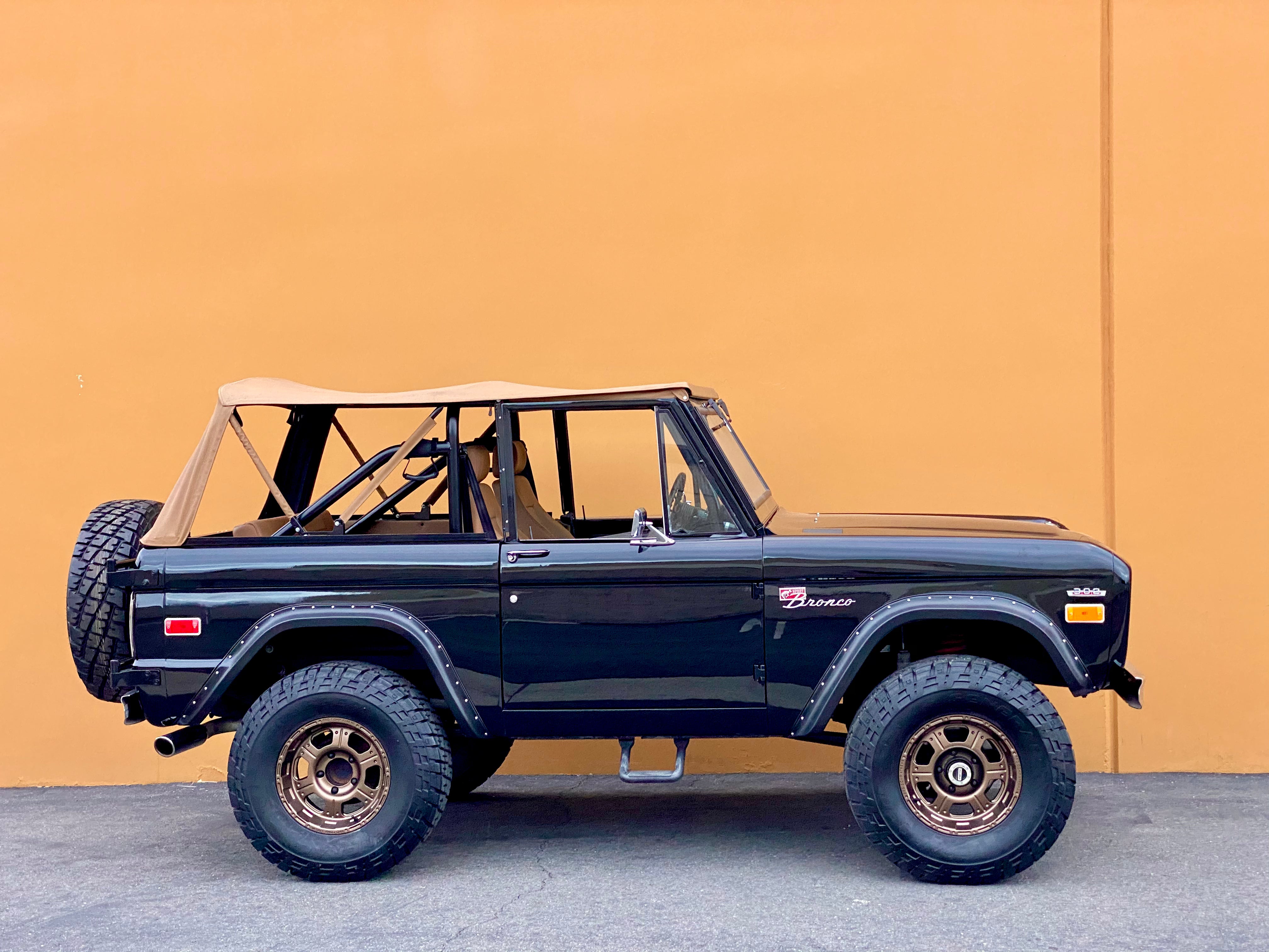 1976 Ford Bronco Raven Black FINE ART PRINT